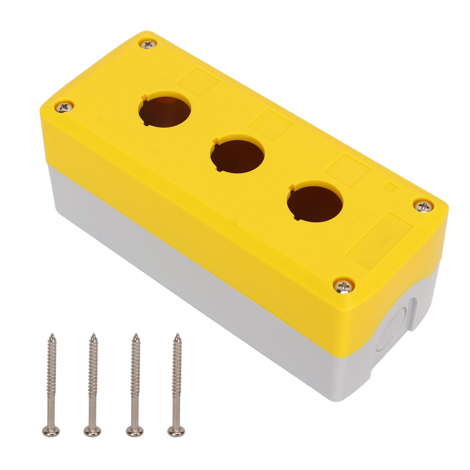 Ip65 Wasserdichter Steuerkasten Mit 3 Tasten (22 Mm) Für Schalter Und Steuerstationen Für Elektrische Geräte