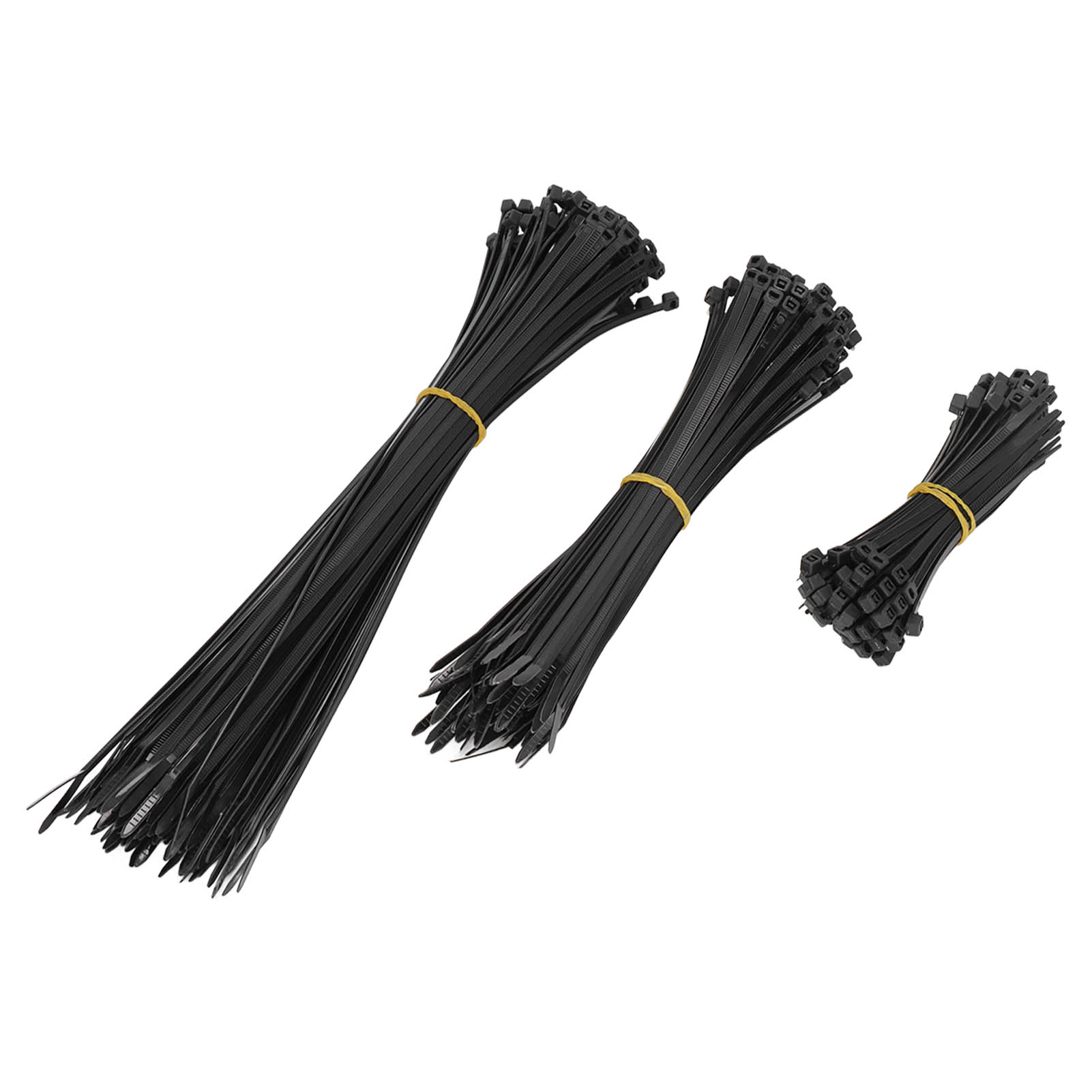 Packung Mit 300 Selbstsichernden Nylon-kabelbindern, 40 Lb Zugfestigkeit, Sortierte Kabelbinder Für Den Innen- Und Außenbereich