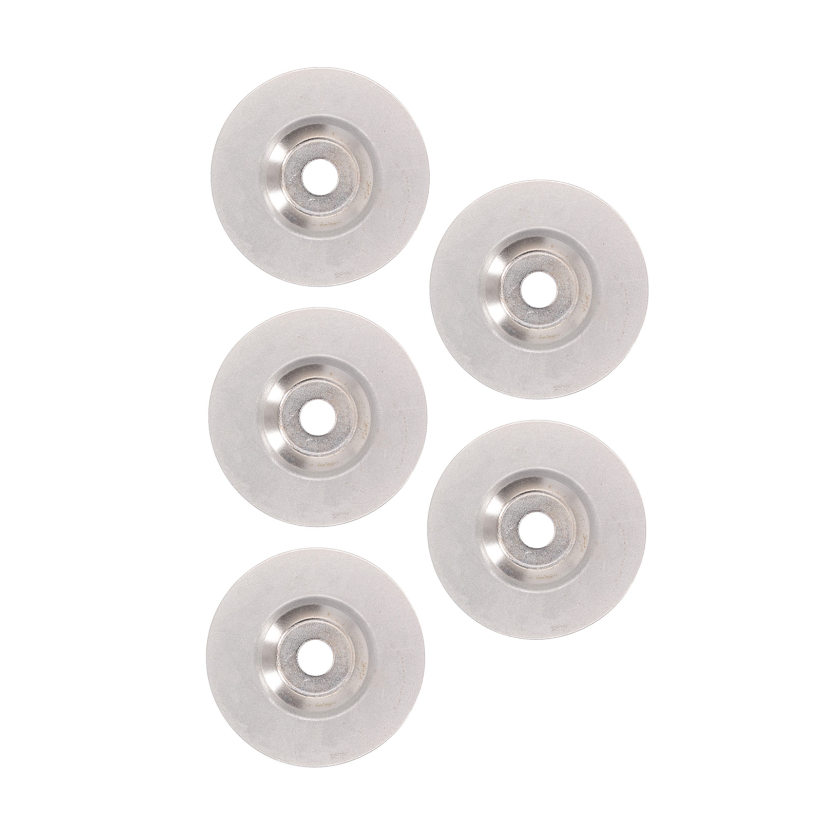 Set Mit 5 Vakuumgelöteten 800er-körnung 4-zoll-diamantschleifscheiben Für Granit, Marmor, Eisen, Stahl Und Mauerwerk