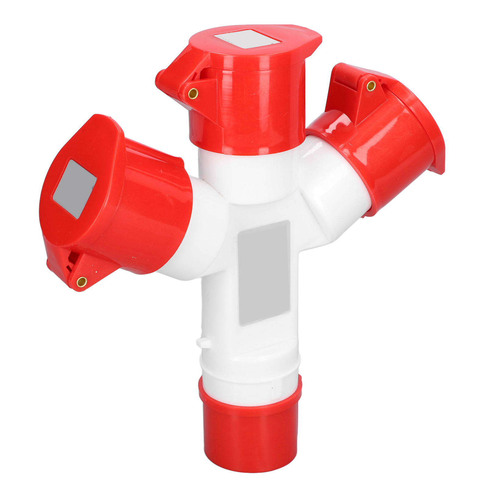 Industrielle, Wasserdichte 3-wege-steckdose (16 A), Schutzart Ip66, Elektrischer Steckverbinder Für Den Innen- Und Außenbereich, Hr-1014