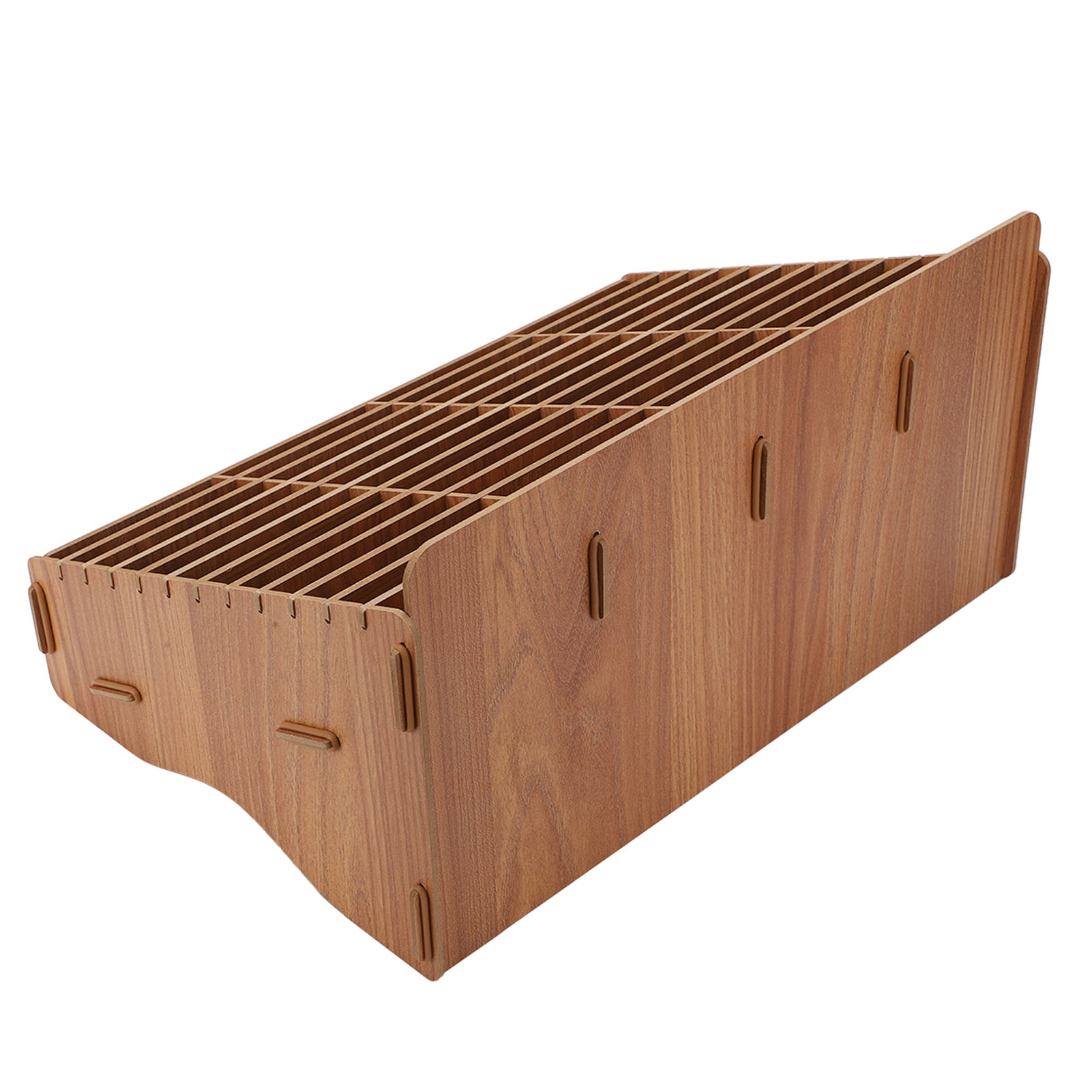 Handy-aufbewahrungsbox Mit 48 Fächern, Wandhalterung Aus Holz Für Büro Und Zuhause