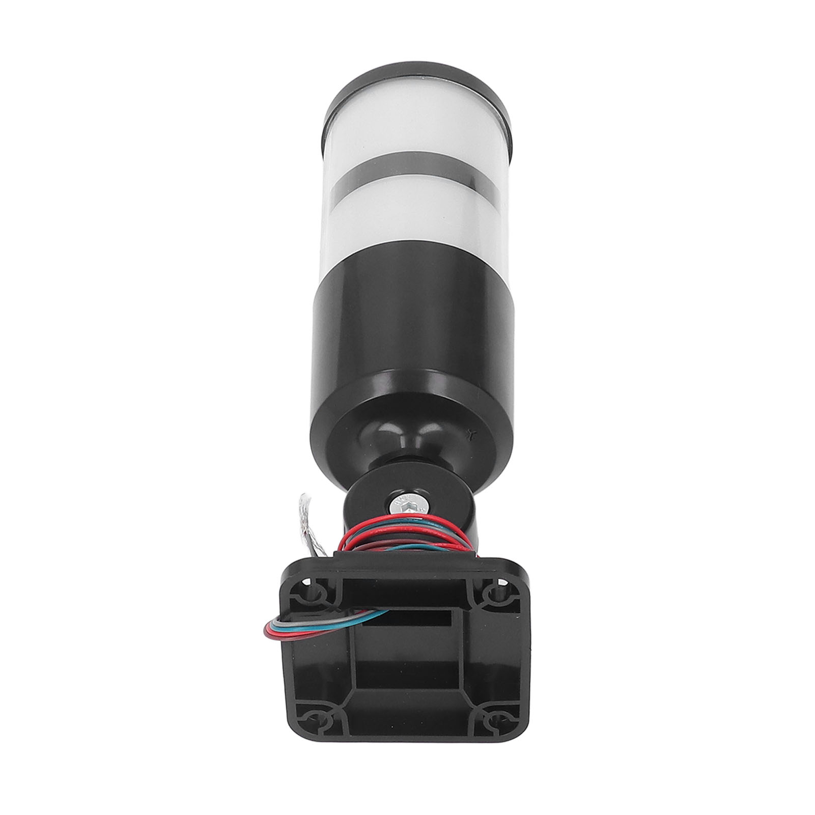 Industrielle Berm-ampel, Faltbarer 2-farbiger Led-lichtmast Mit Akustischem Alarm, 12–24 V Dc