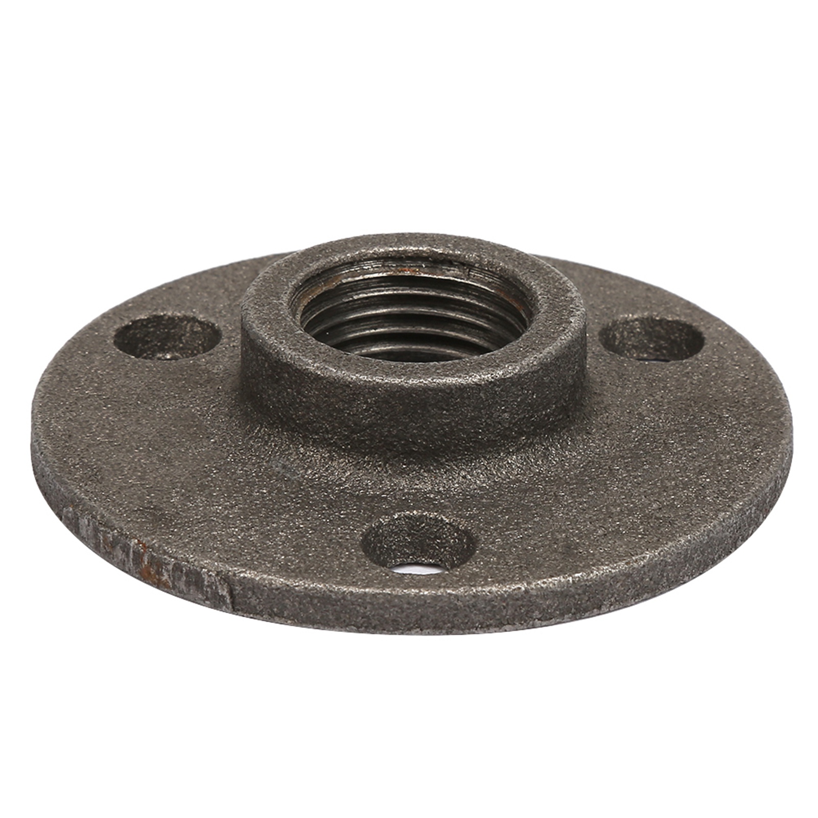 3-loch-schraubflansch Für Boden, 65 Mm Dn15, Gusseisen, 10er-packung