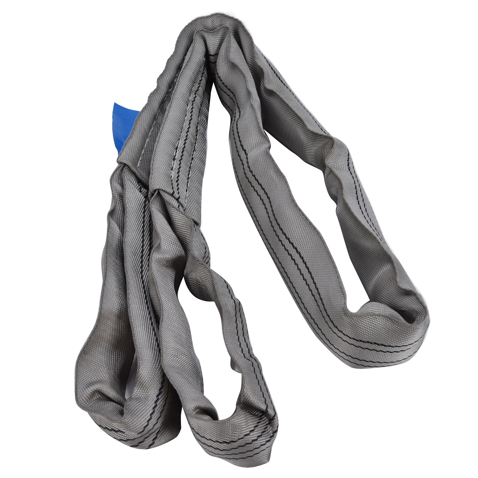 Rundhebegurt 4t, Doppelschlaufe, Flexibles Polyester-pes-gurtband, Kranzubehör, 85 Mm Breit, 2 Meter