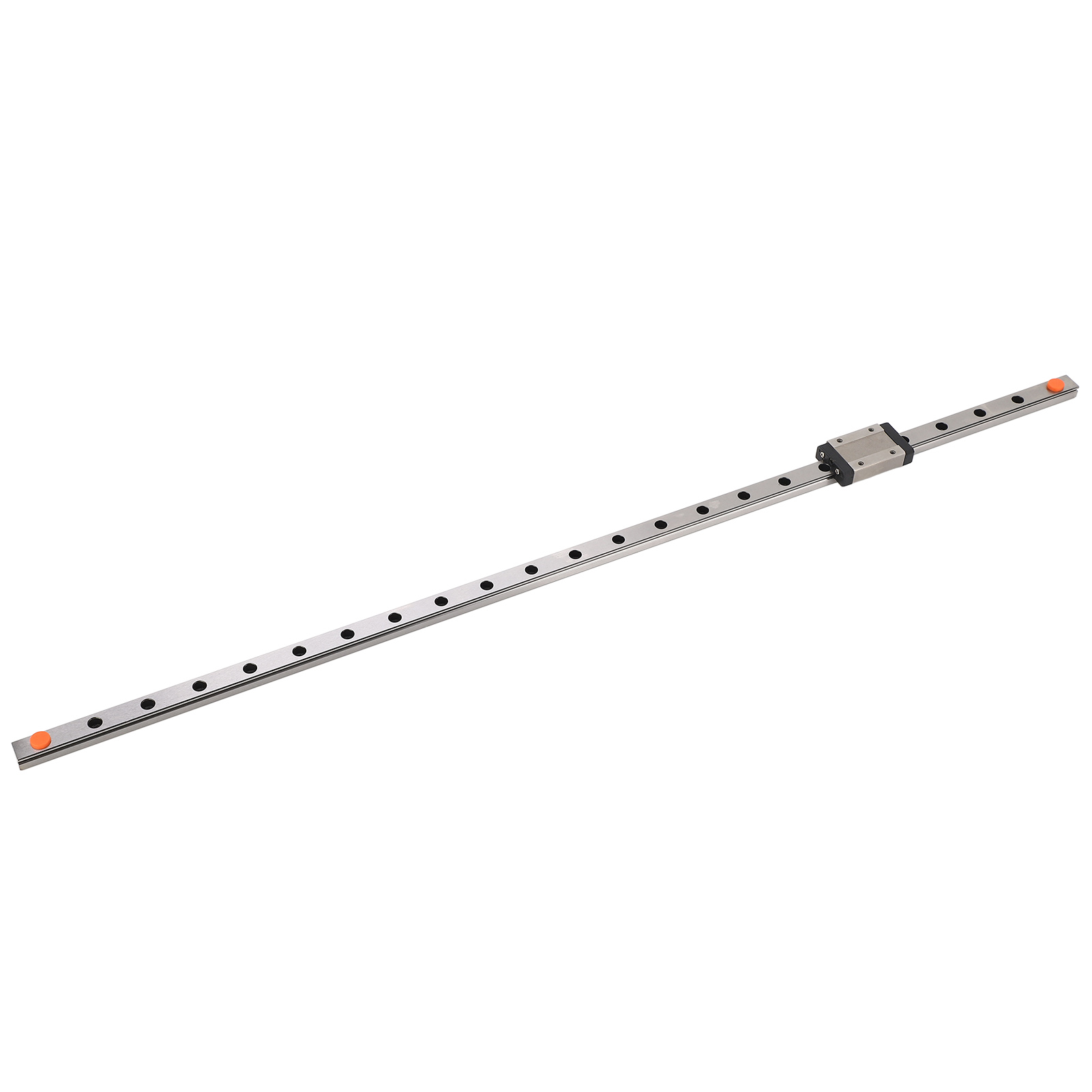 600 Mm Lange Linearführung Aus Stahl, Hohe Tragfähigkeit, Präzise Positionierung, Geringe Reibung, Linearschlitten Mit Schlitten