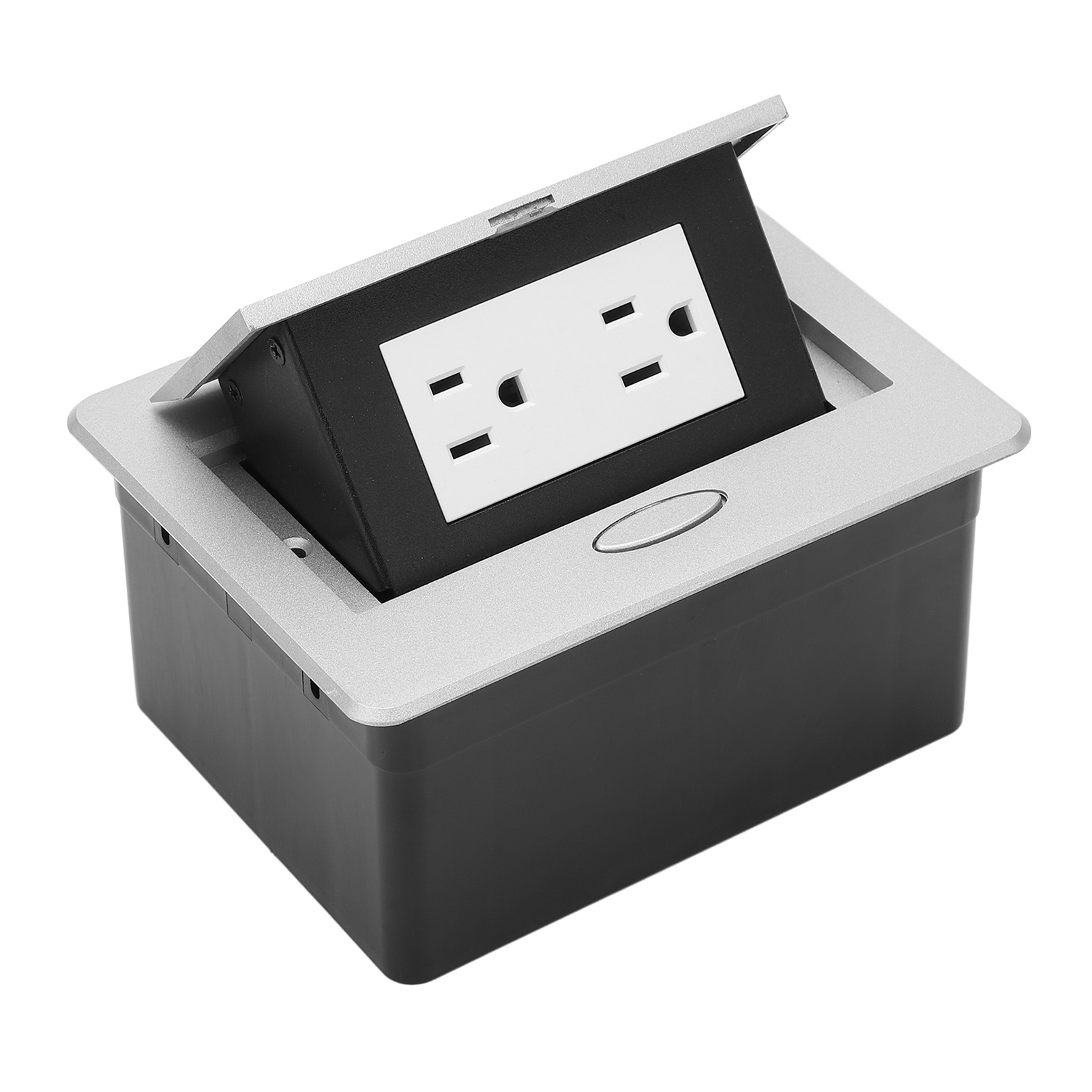 Einbau-tischsteckdose Mit 2 Amerikanischen Standardsteckdosen (110–240 V)