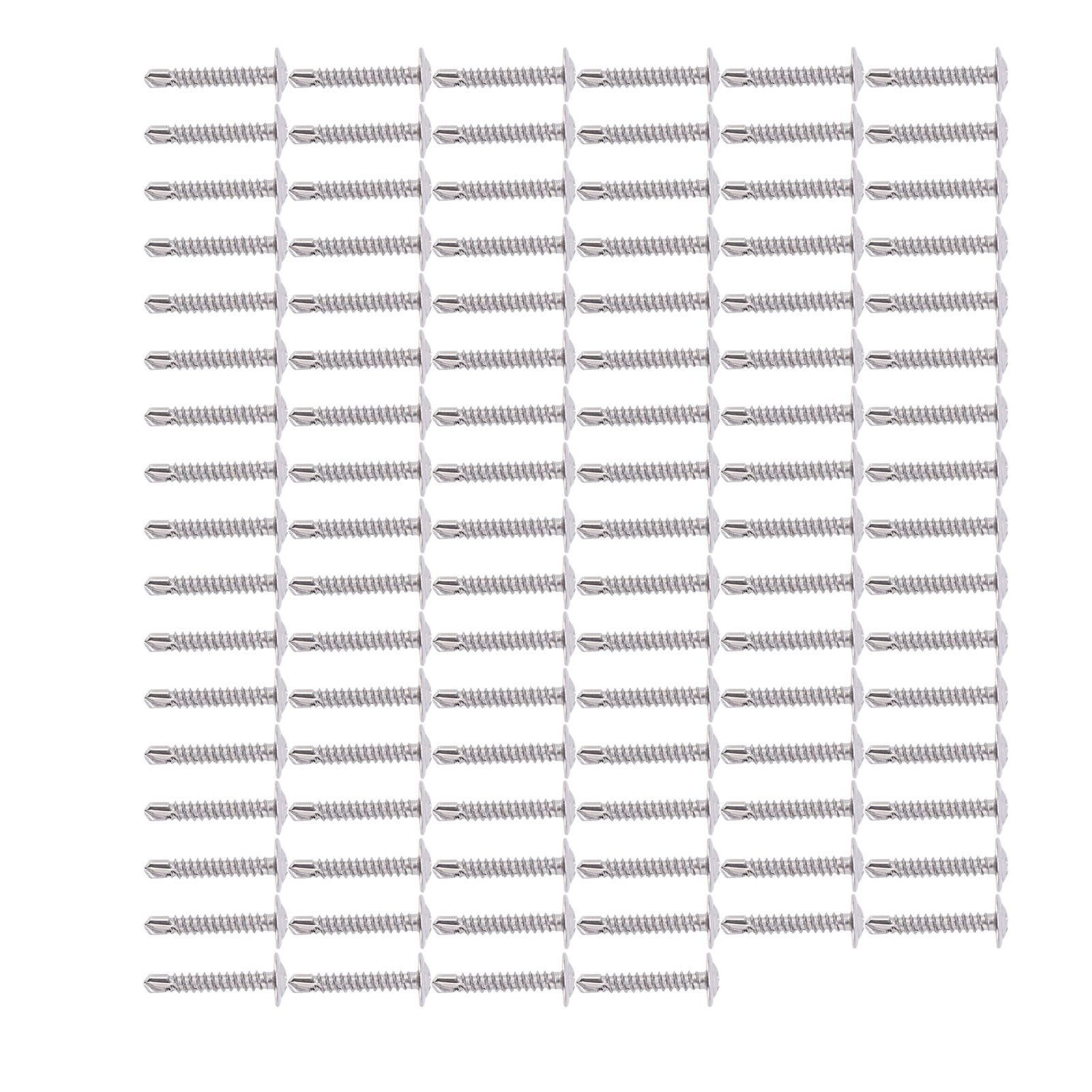Senkkopfschrauben M4,2 X 25, Unterlegscheiben Aus Edelstahl, 100er-packung, Befestigungsset
