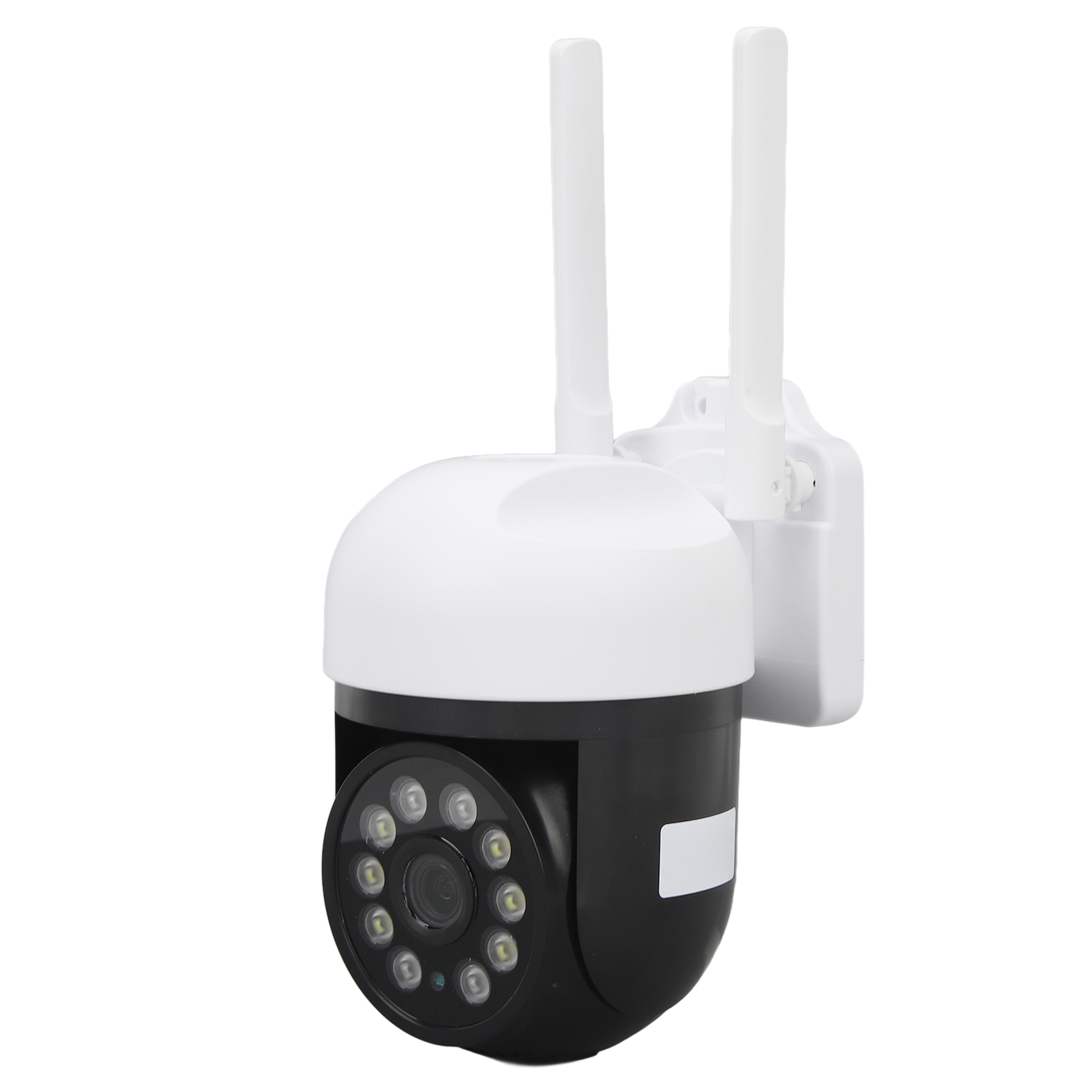 1-megapixel-360°-hd-überwachungskamera (1920 X 1080), Led-flutlicht Mit Bewegungserkennung, Automatischer Verfolgung, Nachtsicht, Wlan, Eu-stecker 100–240 V