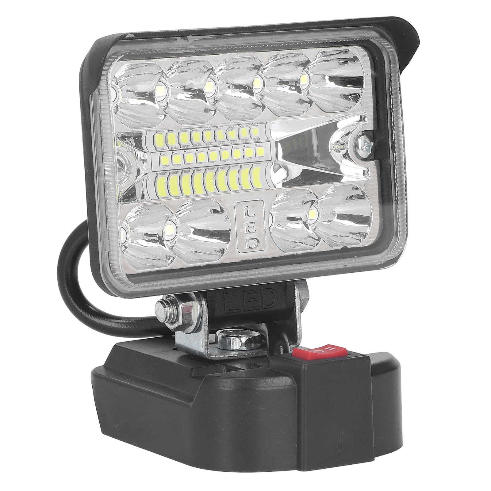 3-in-1 Led-arbeitsleuchte Mit Stativ, 54 W, 2800 Lm, 6500 K, Kabelloser Fluter Für Außen- Und Notbeleuchtung