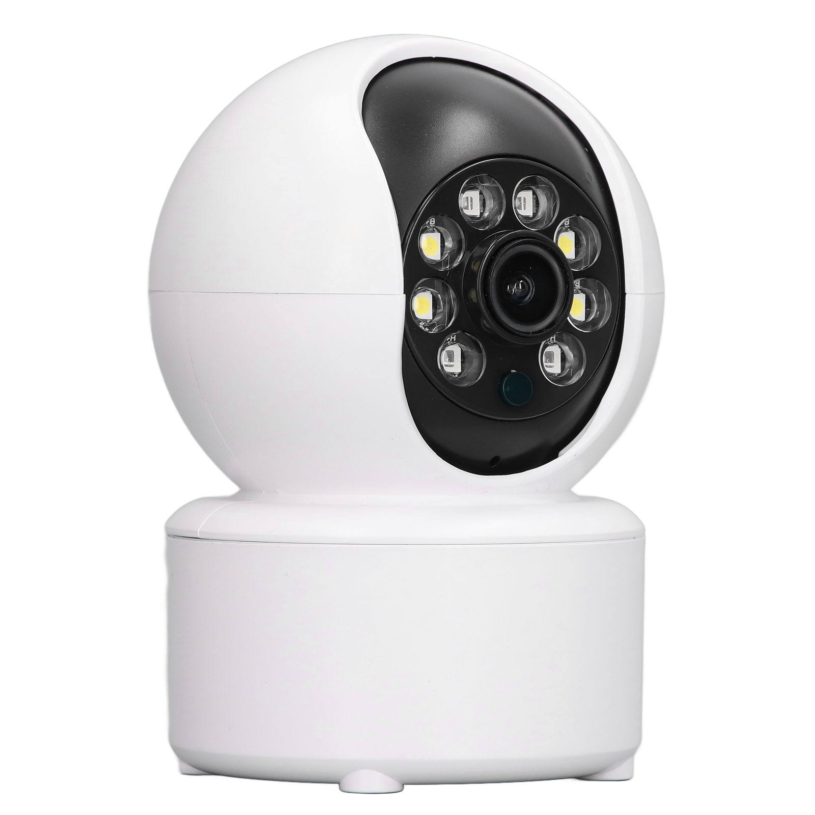 3-megapixel-hd-wlan-überwachungskamera Für Zuhause, Farbnachtsicht, Zwei-wege-audio, Alarmsirene, 100–240-v-eu-stecker