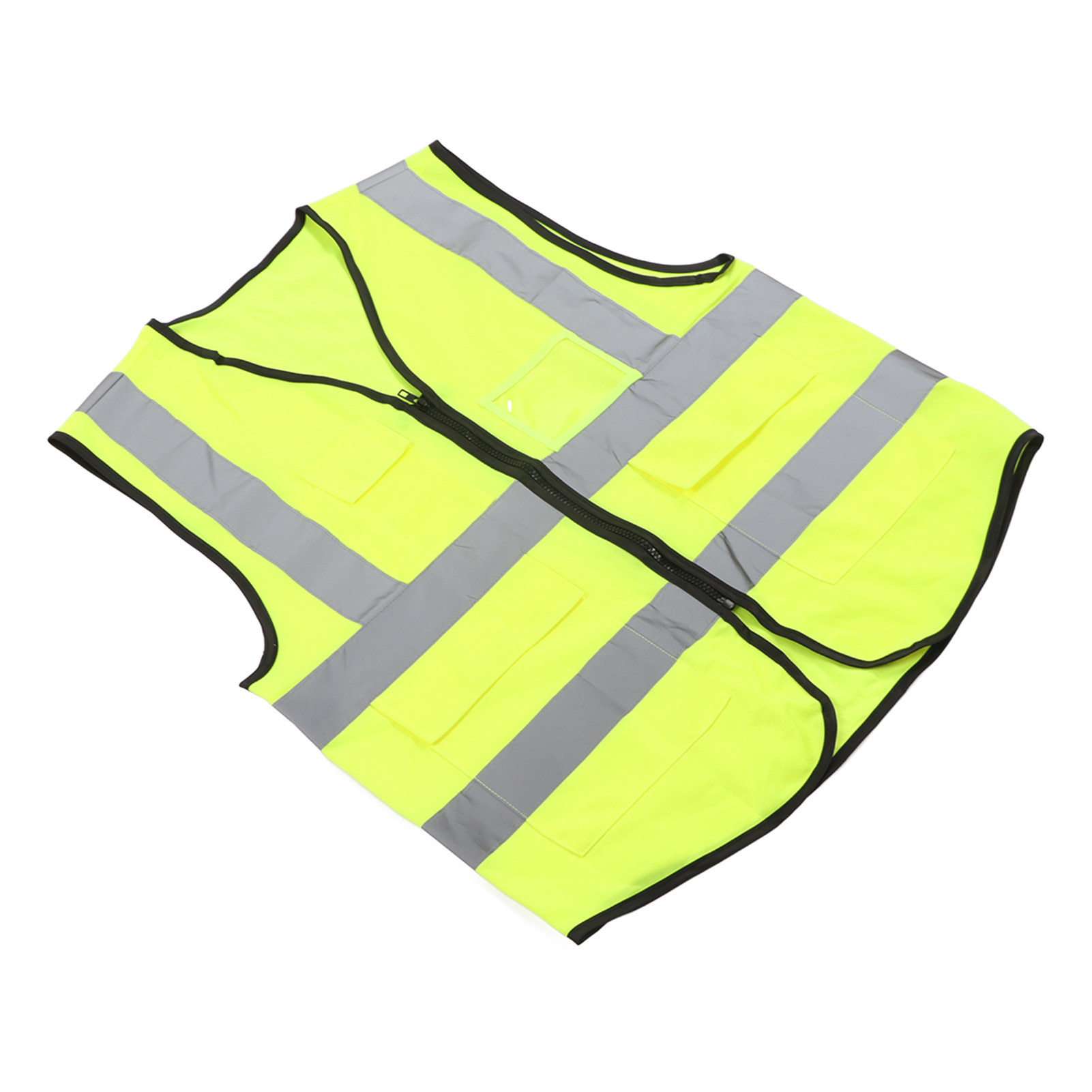 Hochsichtbare, Reflektierende Sicherheitsweste Aus Polyester Mit Tasche Für Ingenieure/arbeiter
