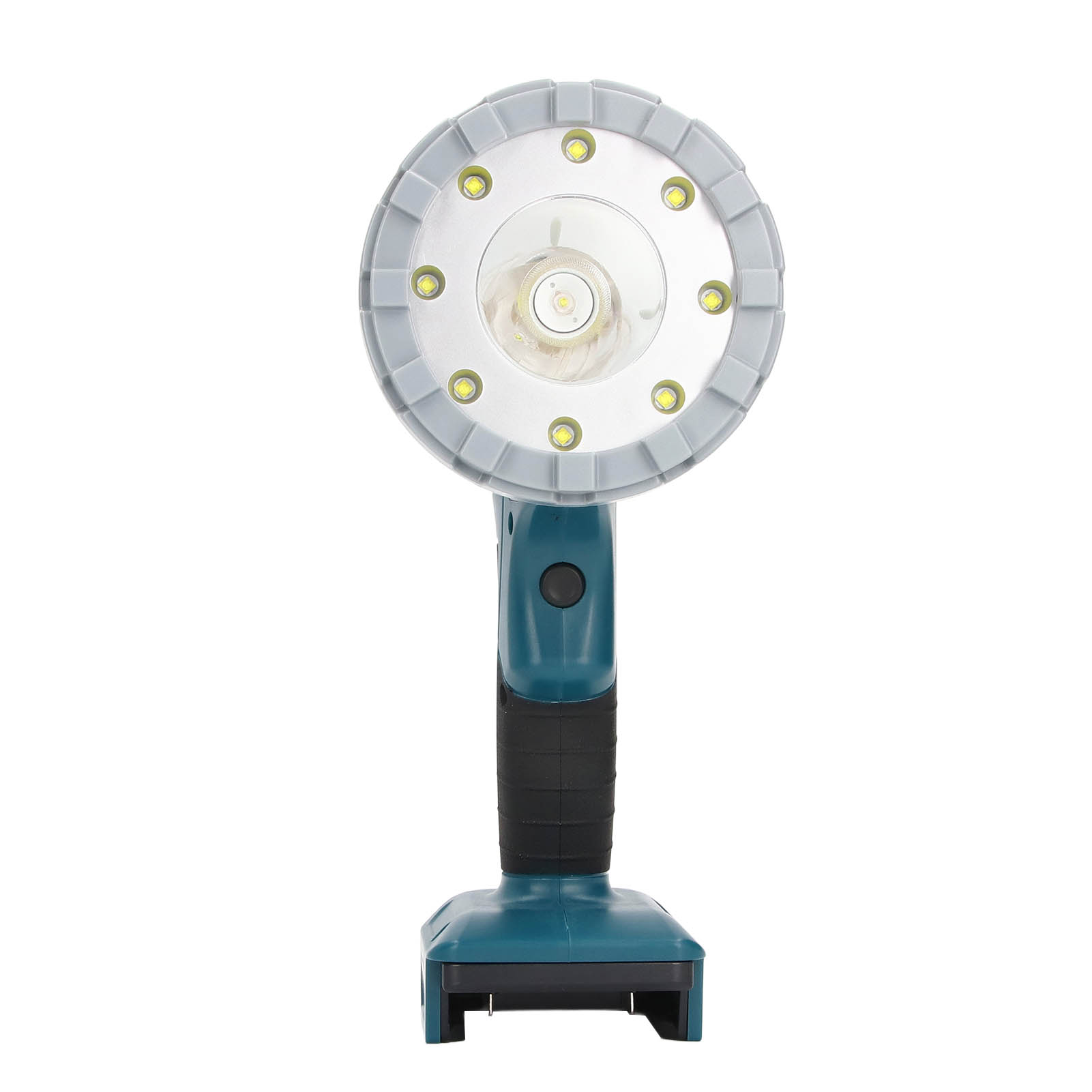 Tragbare Led-arbeitsleuchte Mit 3 Beleuchtungsmodi, Schwenkbarer Kopf Für 14,4–21-v-lithiumbatterie