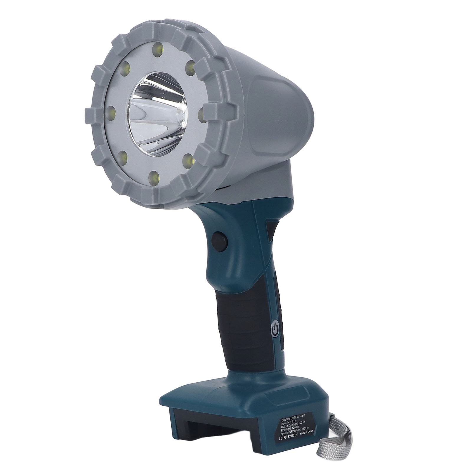 Kabellose Led-arbeitsleuchte Mit 3 Modi: Spot/flutlicht, 600–1400 Lm, 5000 K, Ip65, Tragbar, 14,4–21 V