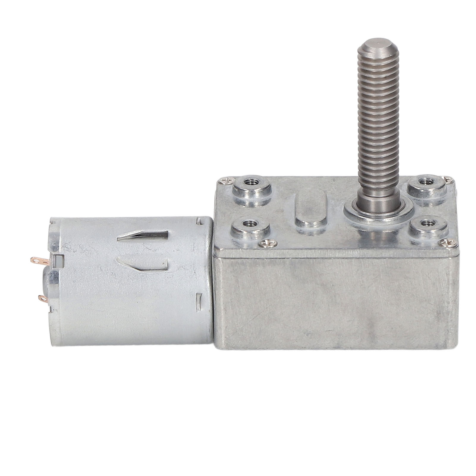 Schneckengetriebemotor, 18 U/min, 12 V Gleichstrom, M8x33 Mm Welle, Aluminium Und Messing, Modell 4632-370