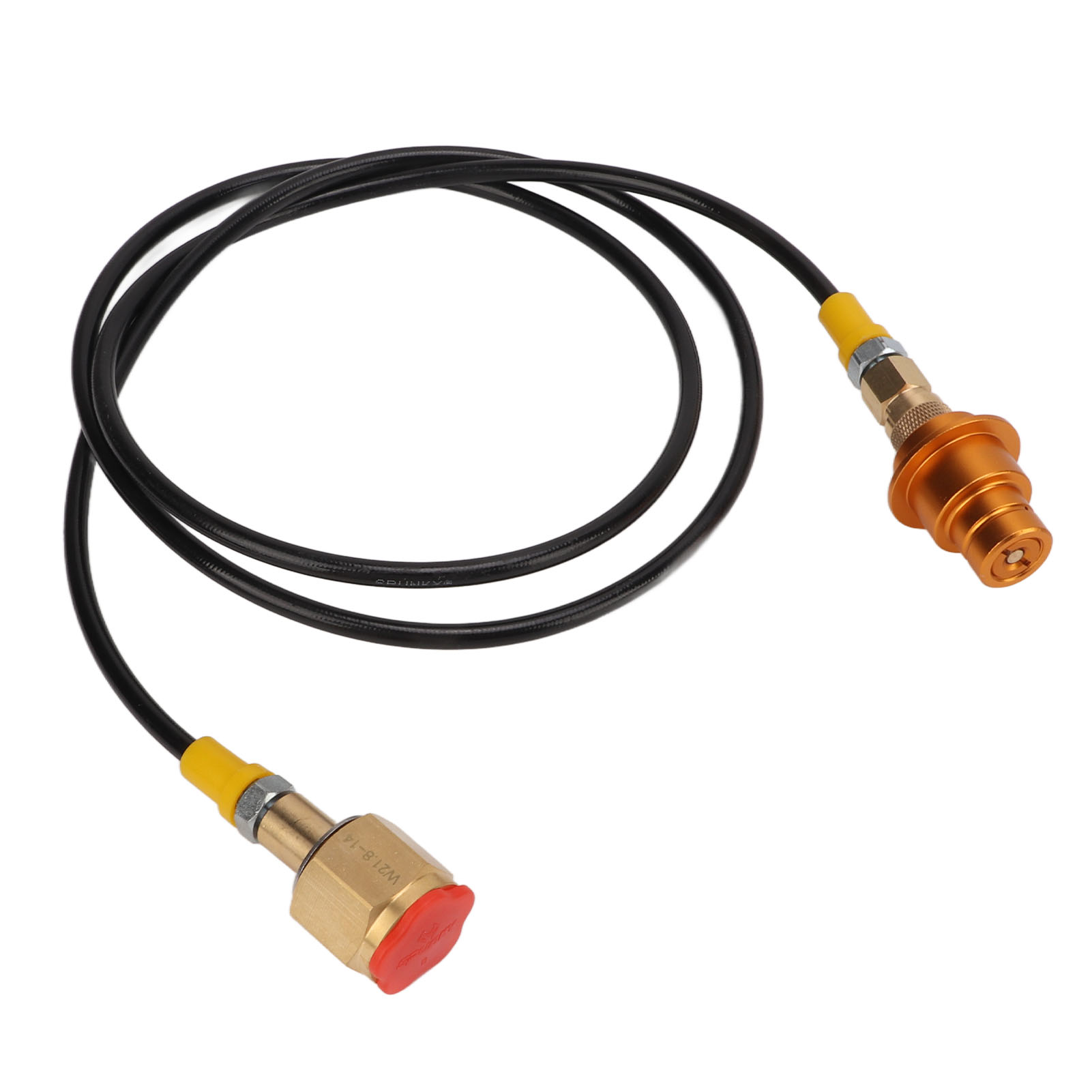 60 Zoll Langer Flexibler Adapter Für Getränkeautomaten, Messing Und Abs, Co2-schnellanschlussschlauch Mit Sofortkupplung