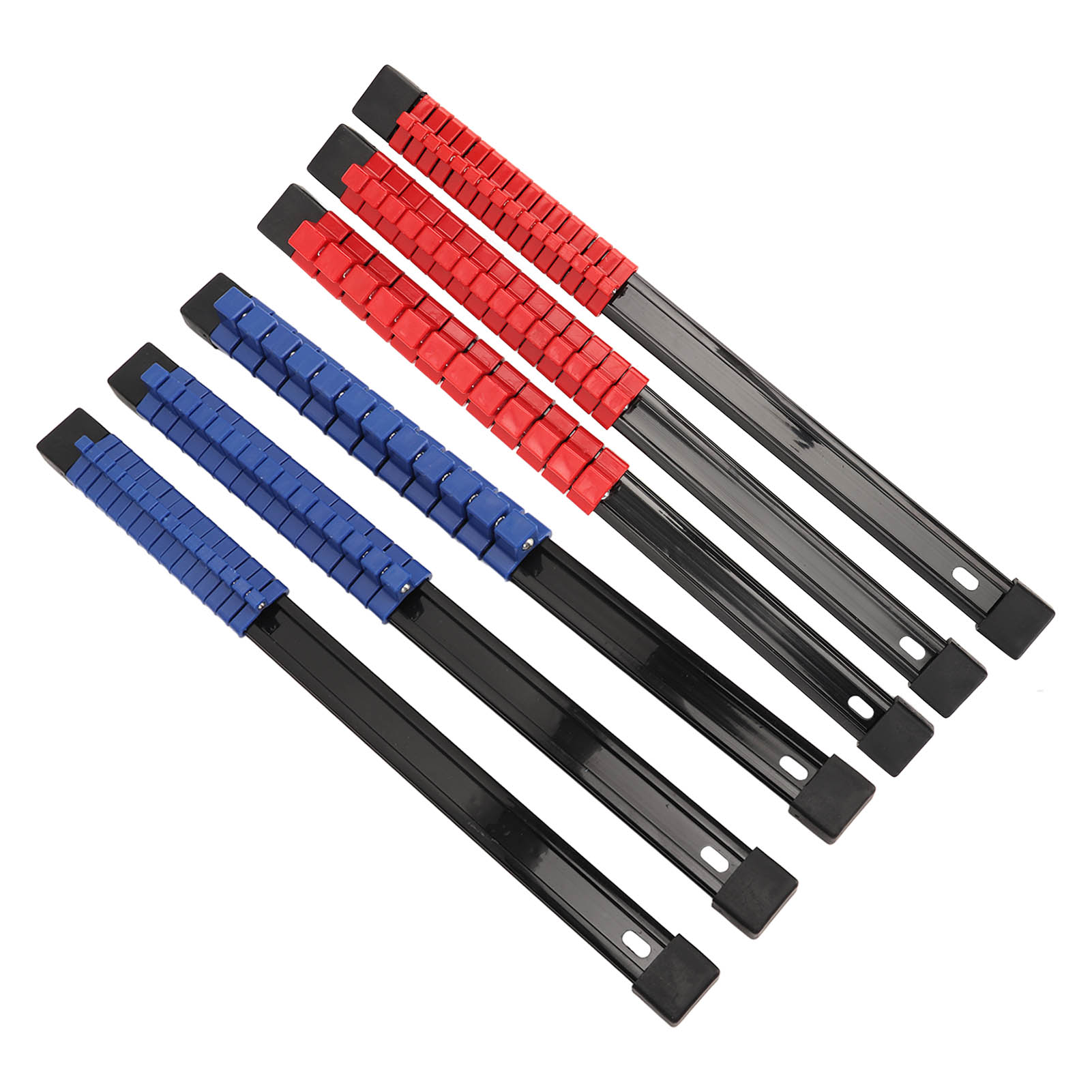 Steckschlüssel-halterung Für 1/2-, 3/8- Und 1/4-zoll-steckschlüssel, Mehrzweck-steckschlüssel-organizer Aus Kunststoff Für Werkzeugschränke – 6er-pack
