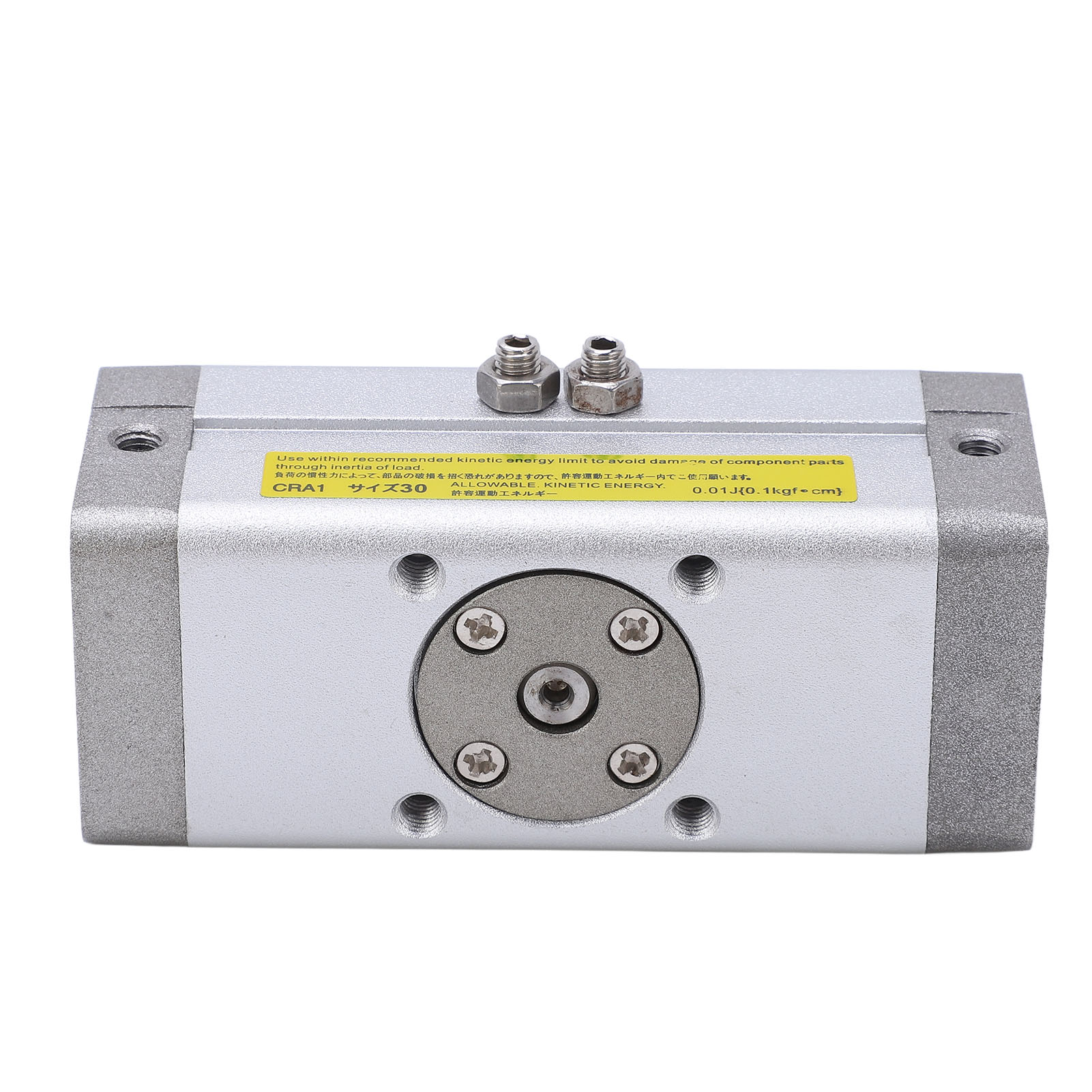 Pneumatischer Drehzylinder Aus Aluminiumlegierung, Doppelt Abgedichtet, Zahnstangenantrieb, Hohes Drehmoment, 180°-hub, Cdra1bs32-180