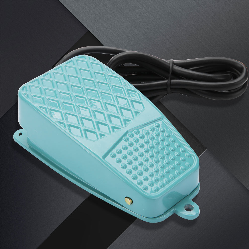 Elektrisches Fußpedal Tfs-2 Aus Rutschfester Aluminiumlegierung, Ac 250v 10a Spdt-rückstellfederschalter, Für Industrielle Anwendungen