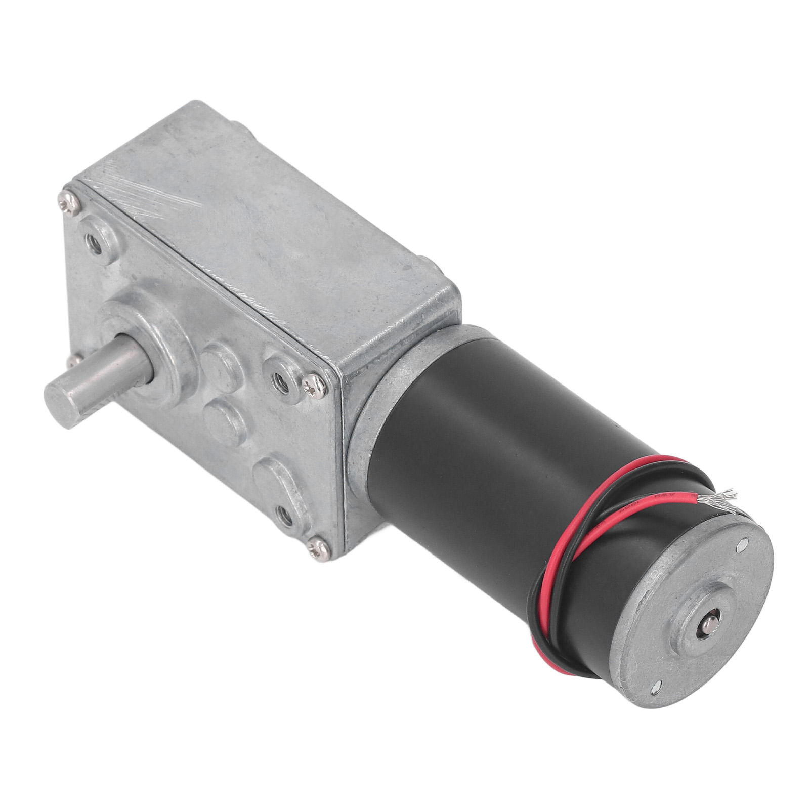 24-v-gleichstrom-getriebemotor, 350 U/min, Beidseitige Drehrichtung Mit Verriegelungsmechanismus, Spule Aus Aluminiumlegierung Und Messing, Einzelwelle, Drehzahlreduzierer