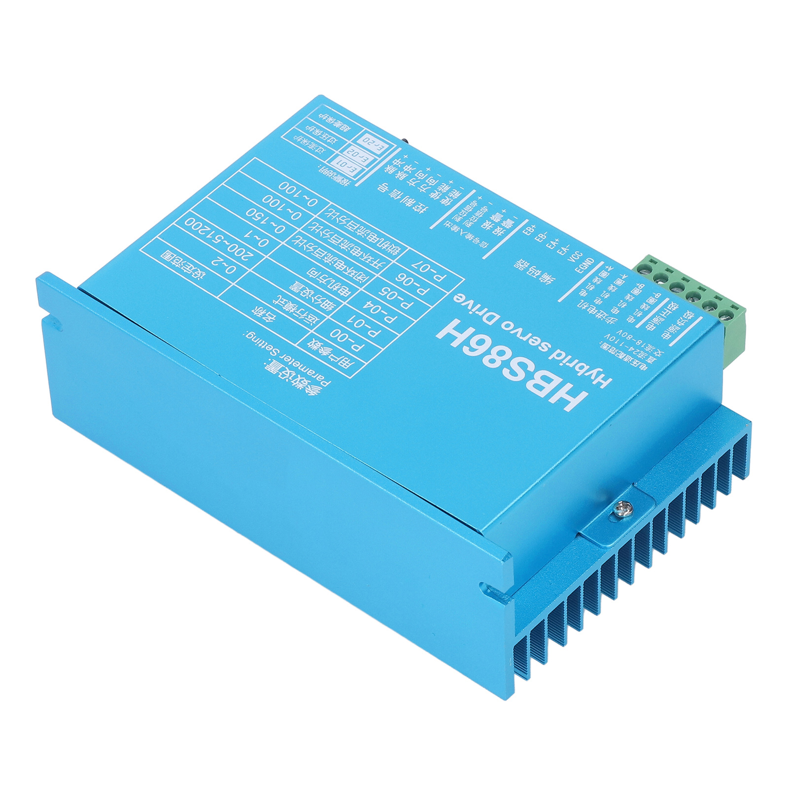 Hbs86h Schrittmotorsteuerung, Digitalanzeige, Geschlossener Regelkreis, 24–110 V Dc / 18–80 V Ac, Integrierter Treiber, Hohe Präzision