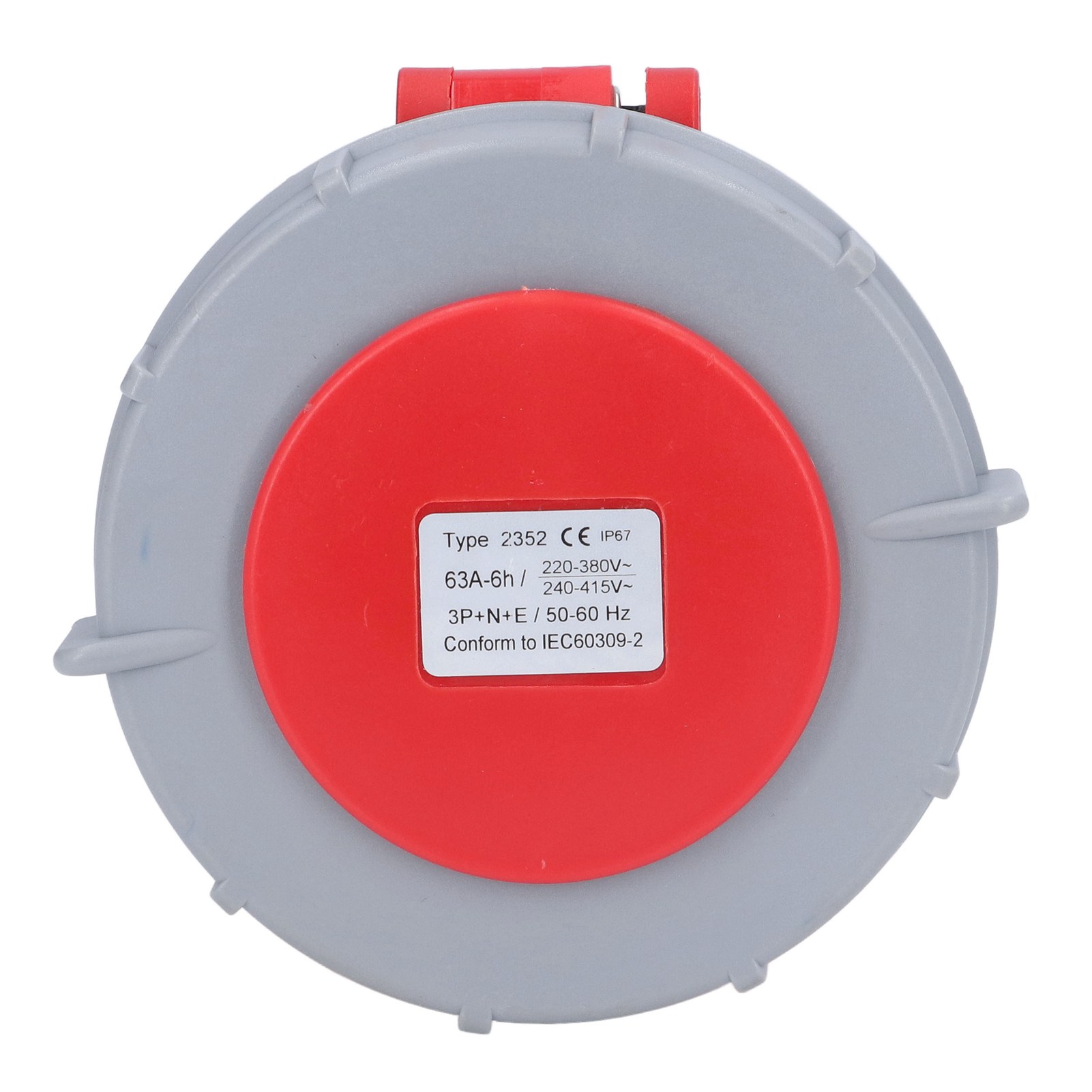 5-poliger Industriestecker 3p+n+e 63a Ip67 Wasserdichter Luftfahrtstecker Ac 220-380v/240-415v