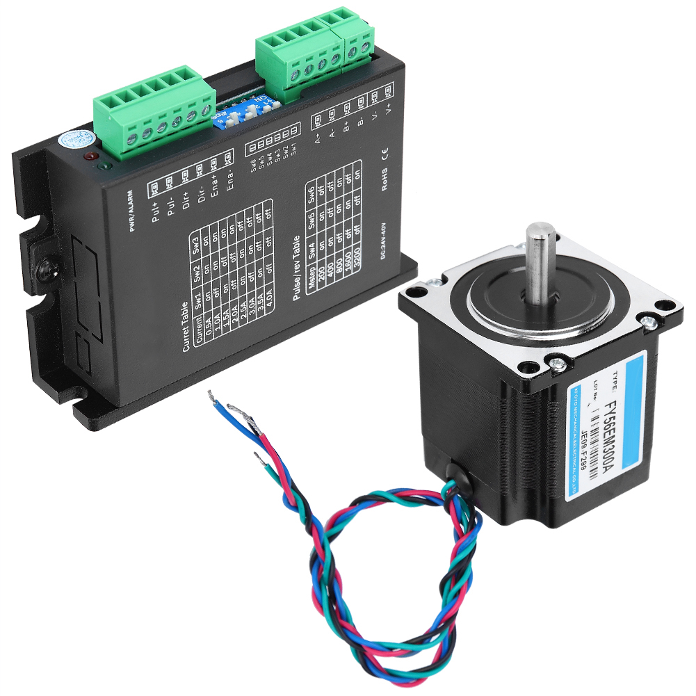 Nema 23 2-phasen 24v/3a Schrittmotor Mit 1nm 1,8° Treiber Für Industrielle Steuerung