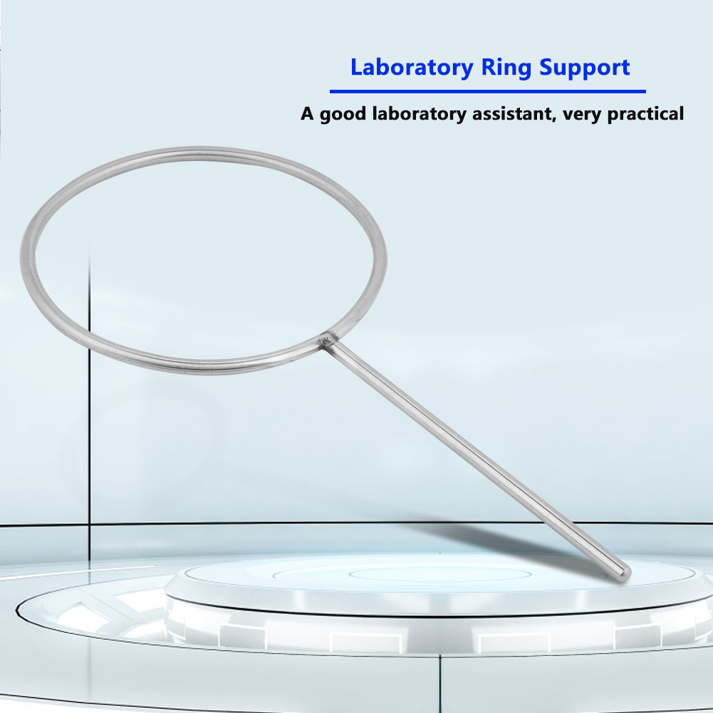 Laborstativ Aus Edelstahl, 160 Mm Geschlossener Ring Zur Befestigung