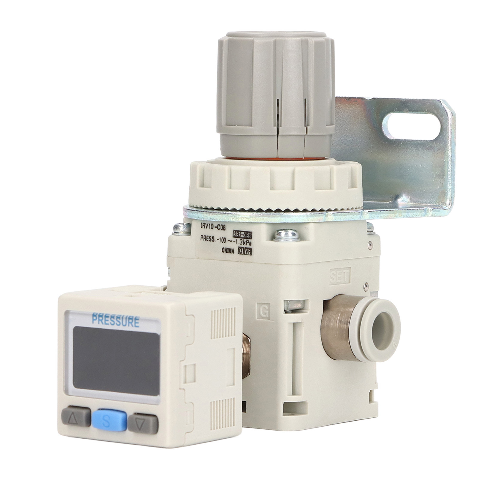Miniatur-druckluftregler Aus Abs Und Smc Mit Digitalem Manometer, Druckluftregler