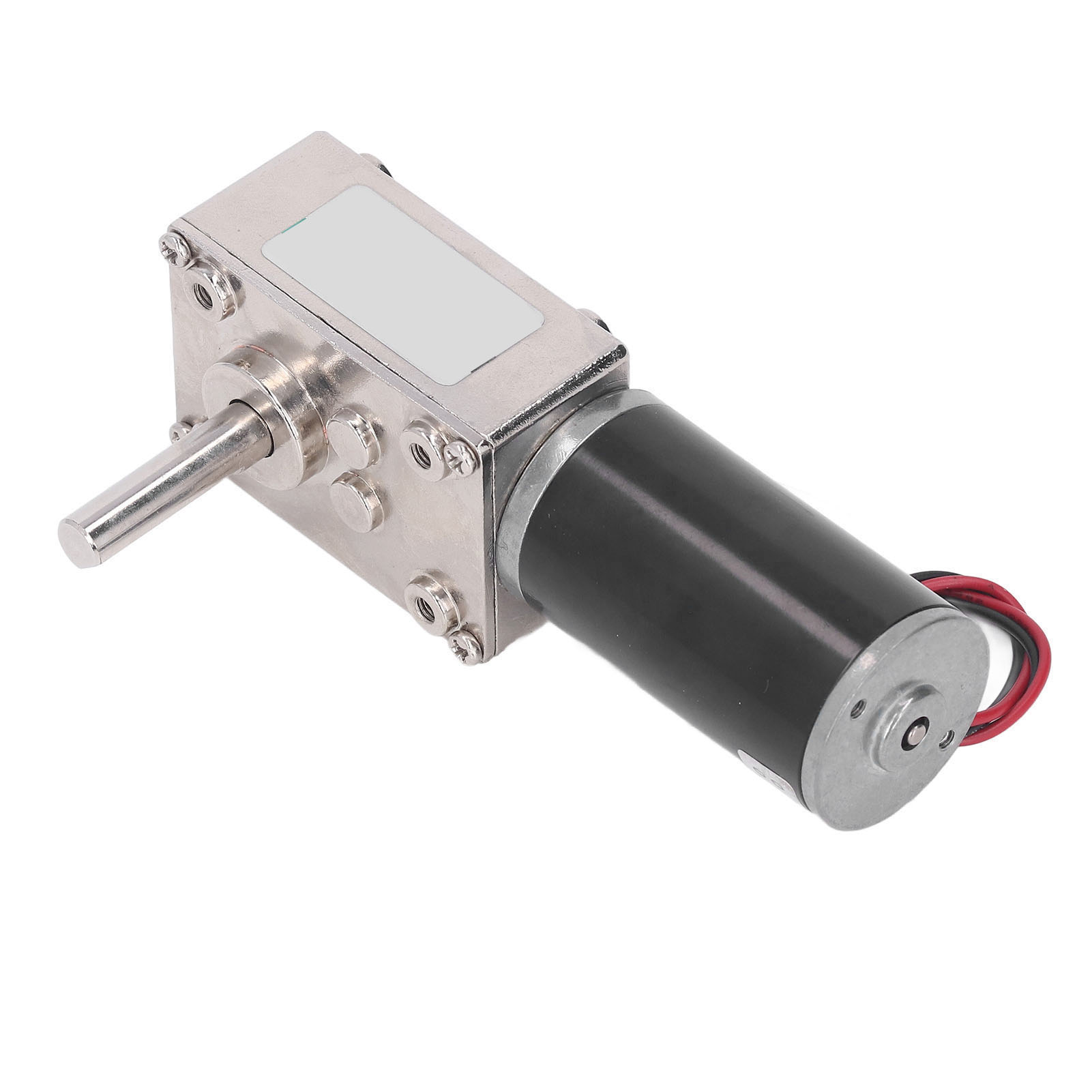 24v 18w Gleichstrom-getriebemotor Mit Selbsthemmendem Schneckengetriebe, Einstellbare Drehzahl 0-10 U/min, Verschleißfest, Robust