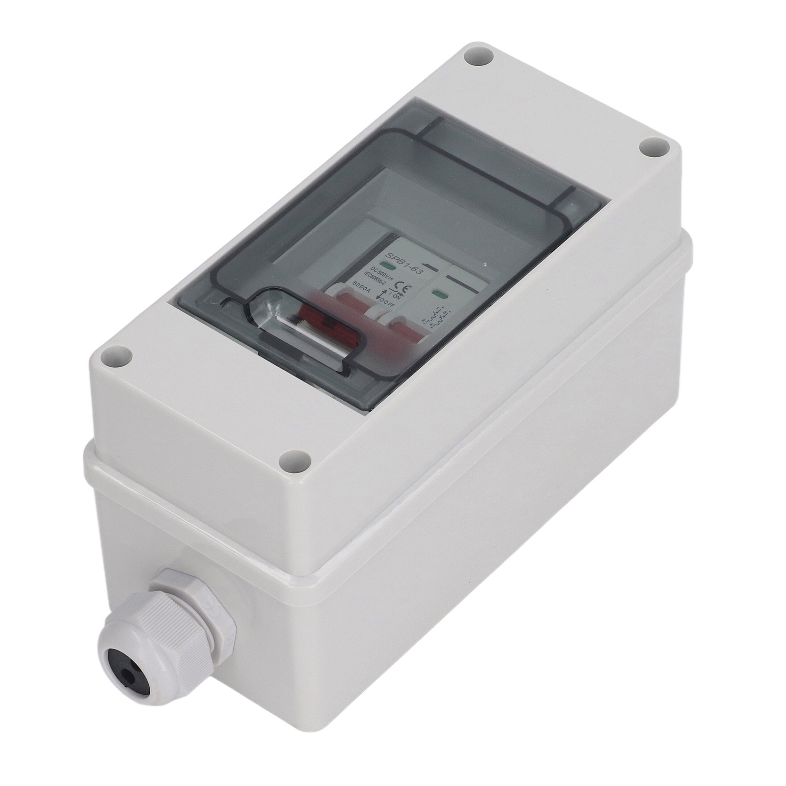 Dc 500v 16a Ip65 Wasserdichter Photovoltaik-trennschalter Für Den Außenbereich