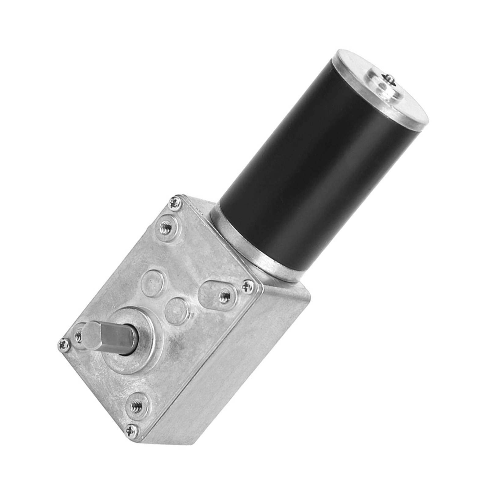 12v, 8mm, 12 U/min Reversibler Schneckengetriebemotor, Elektrisches Untersetzungsgetriebe