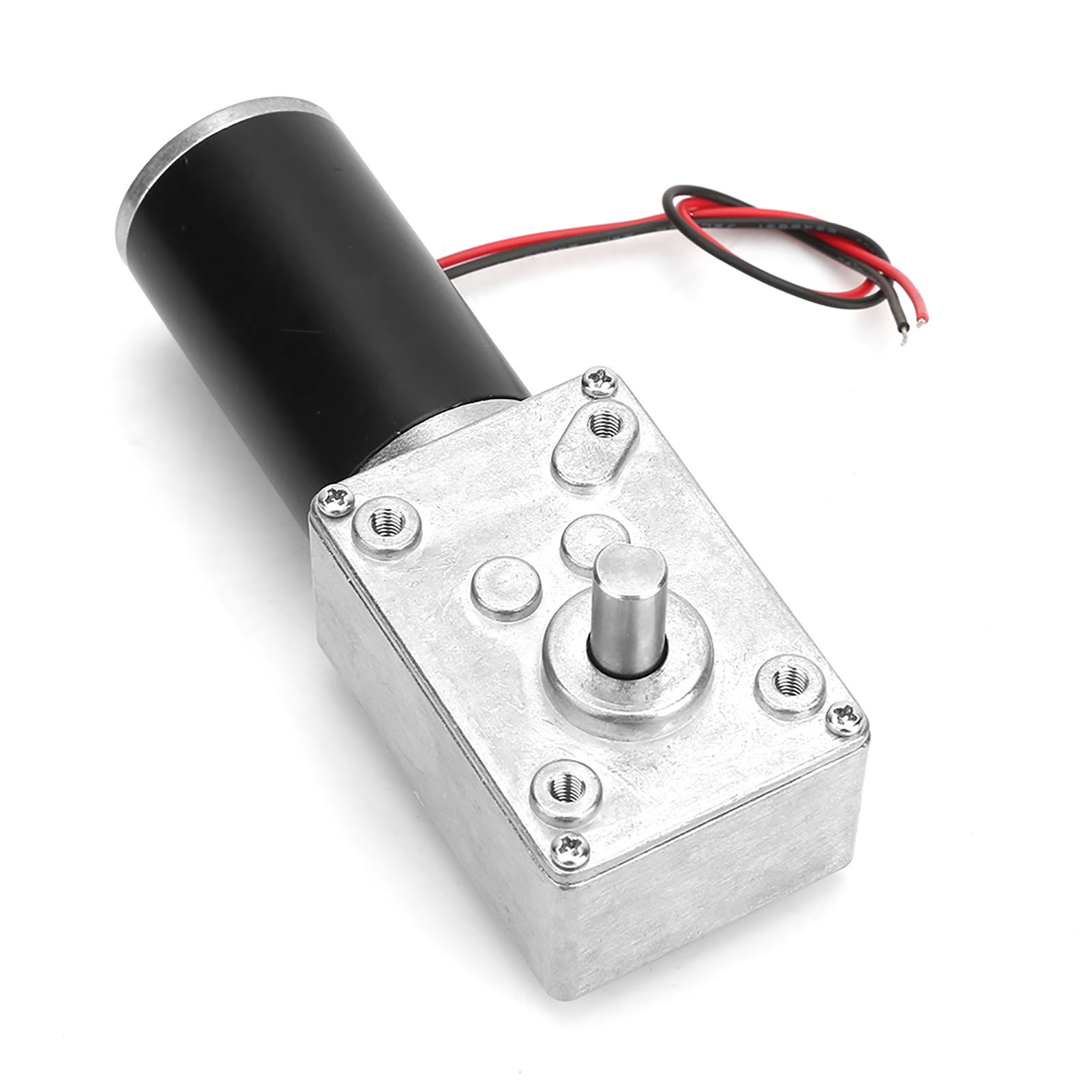 24-v-getriebemotor, 10 U/min, 8-mm-welle, Reversibles Schneckengetriebe