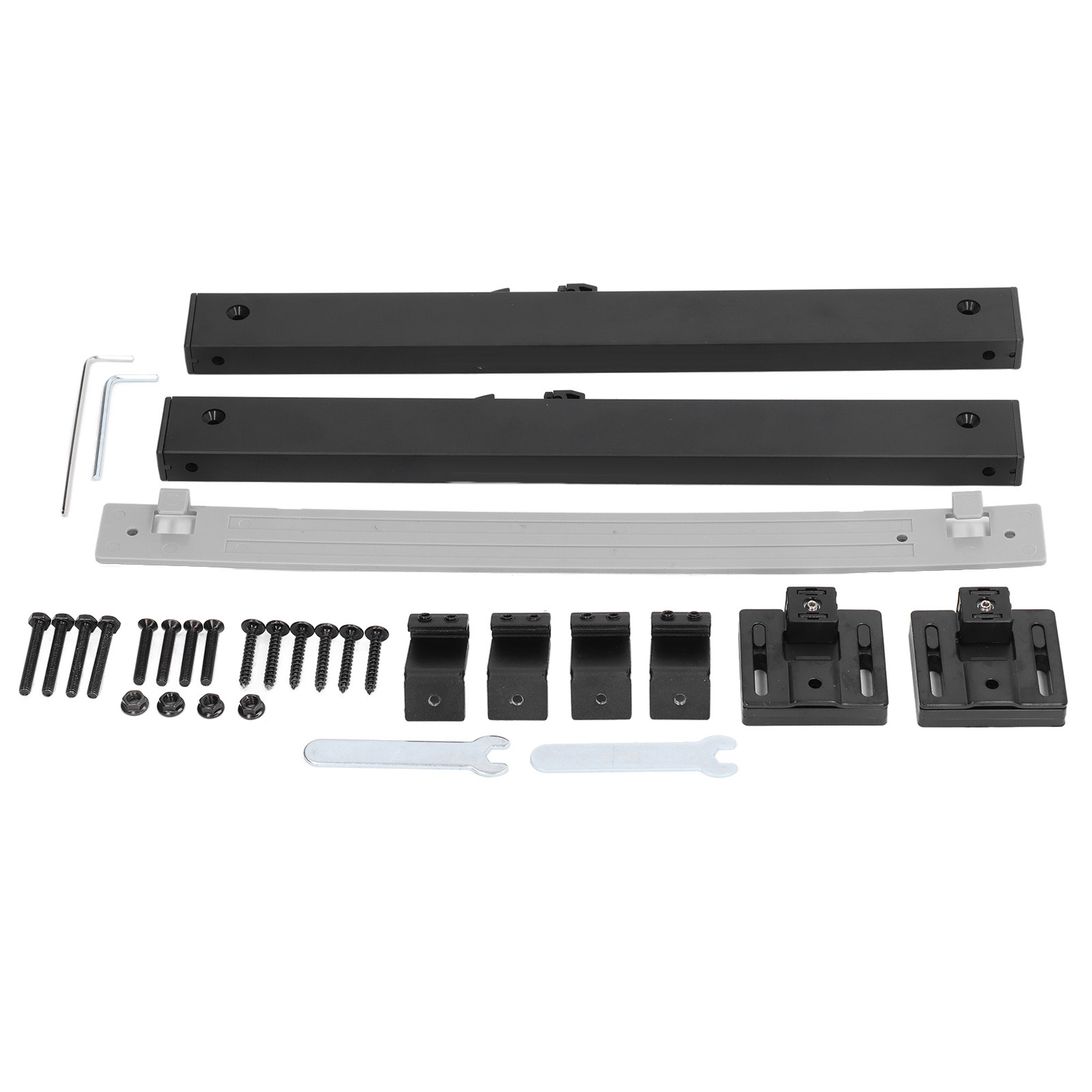Set Mit 2 Federbelasteten Scheunentürdämpfern, Soft-close, 54-109 Kg, Schiebetürbeschlag-set