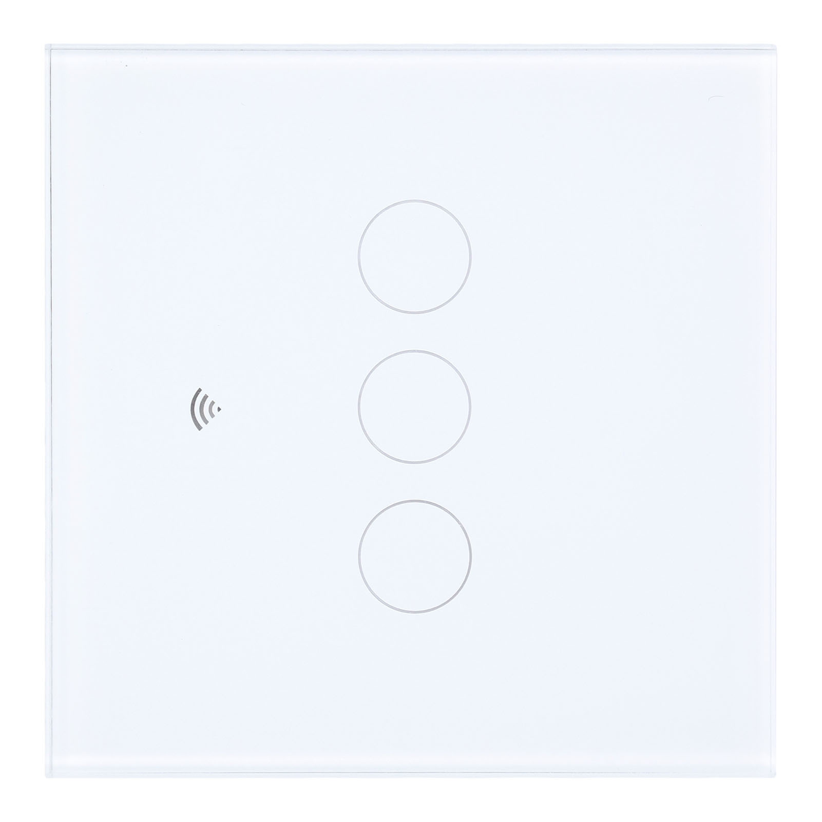 Intelligenter Wlan-touch-wandschalter Mit Timer Für Haushaltsgeräte, Eu-stecker 80–260 V Ac
