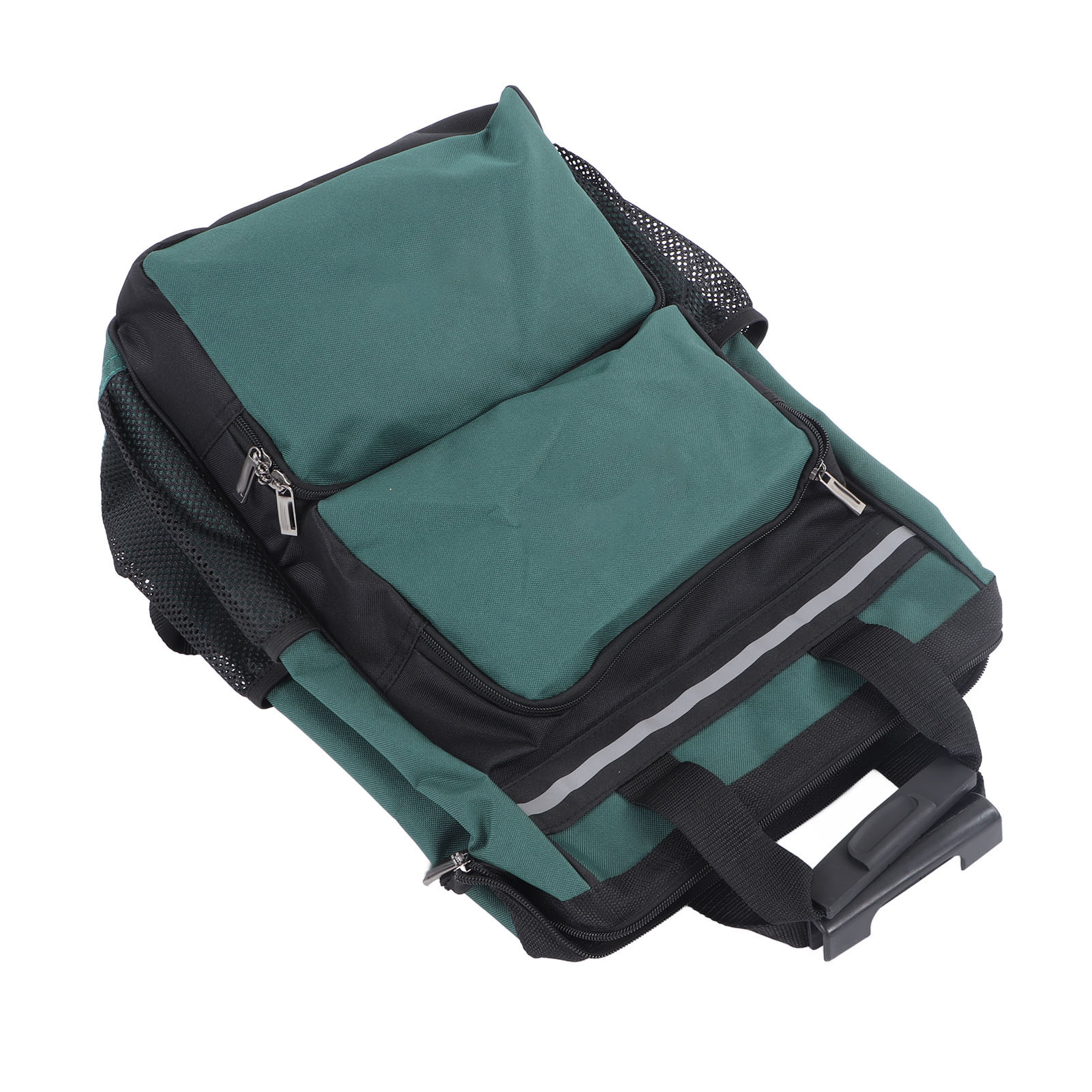 Robuster Werkzeugrucksack Aus Canvas, Großes Fassungsvermögen, Mehrere Fächer, Tragbarer Elektrikerrucksack, 48 Cm / 18,9 Zoll Hoch