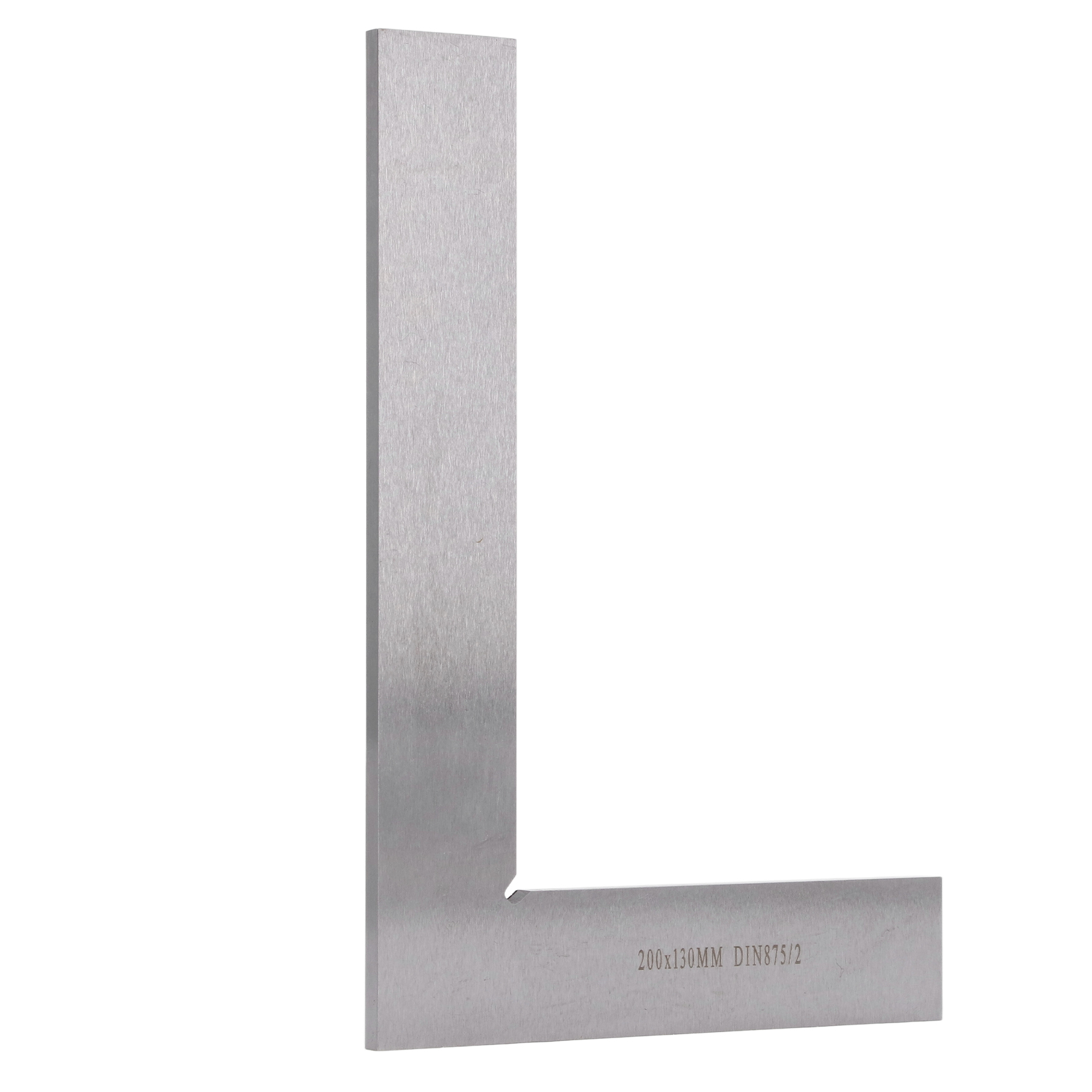 200 X 130 Mm 90° Hochpräzisions-winkelmesser Aus Kohlenstoffstahl, Ergonomisches Kontrollwerkzeug