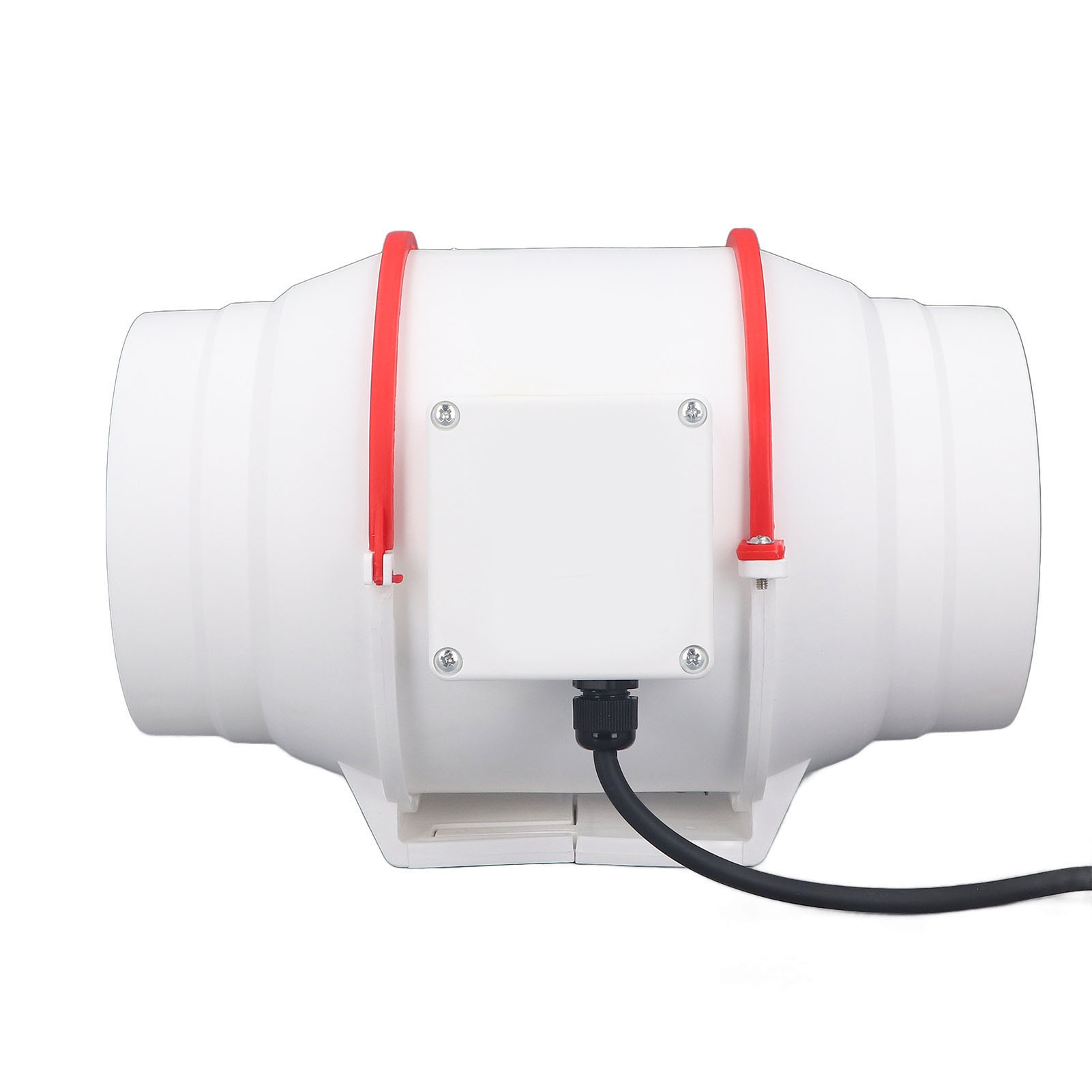 15-cm-rohrventilator, Runder Abs-luftabsauger, 2220–2600 U/min, Ipx2 Wasserdicht, 220-v-eu-stecker
