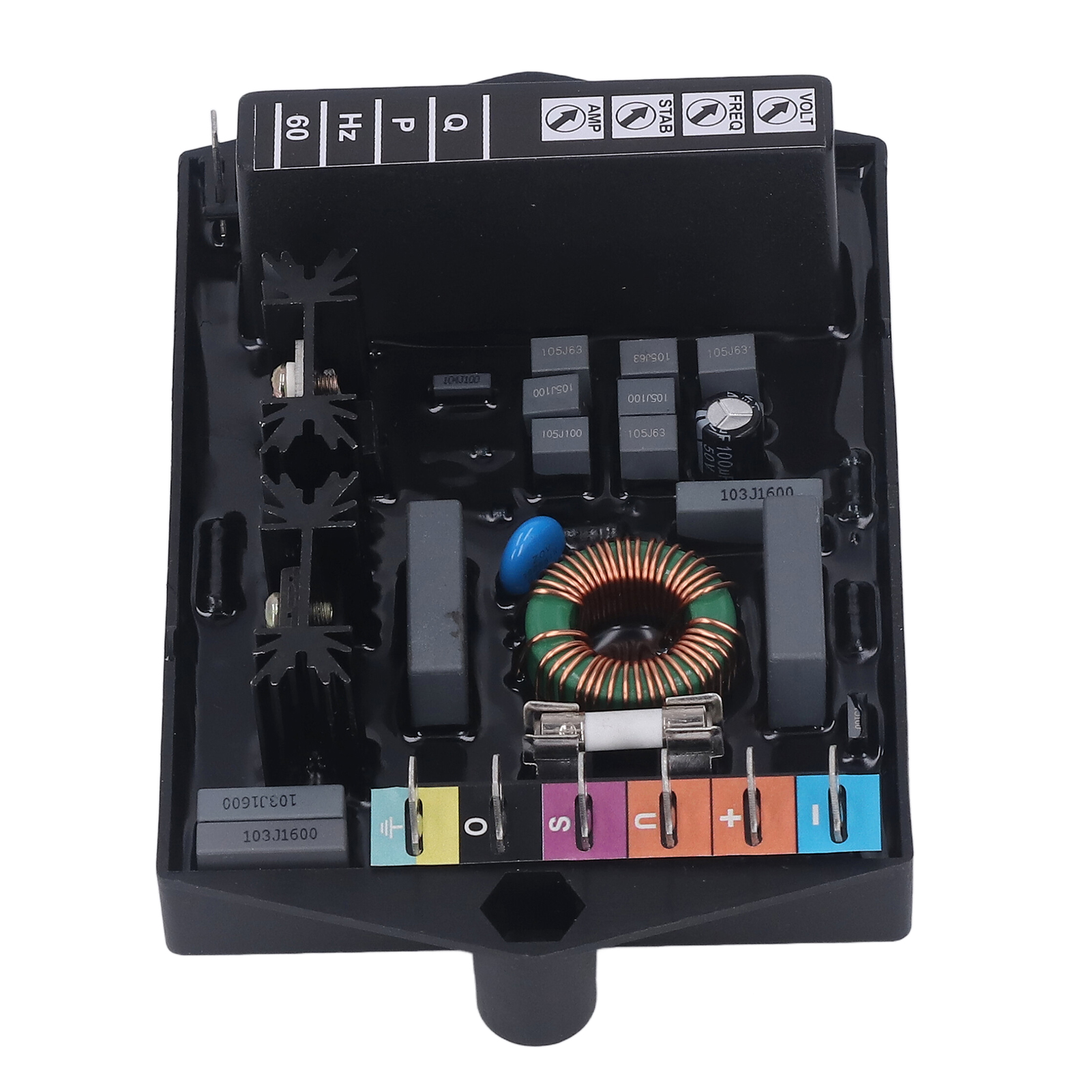 Automatischer Spannungsregler (avr) Generator-spannungsregelungsplatine Stabilisator M16fa655a Einphasig Dreiphasig 170-270v