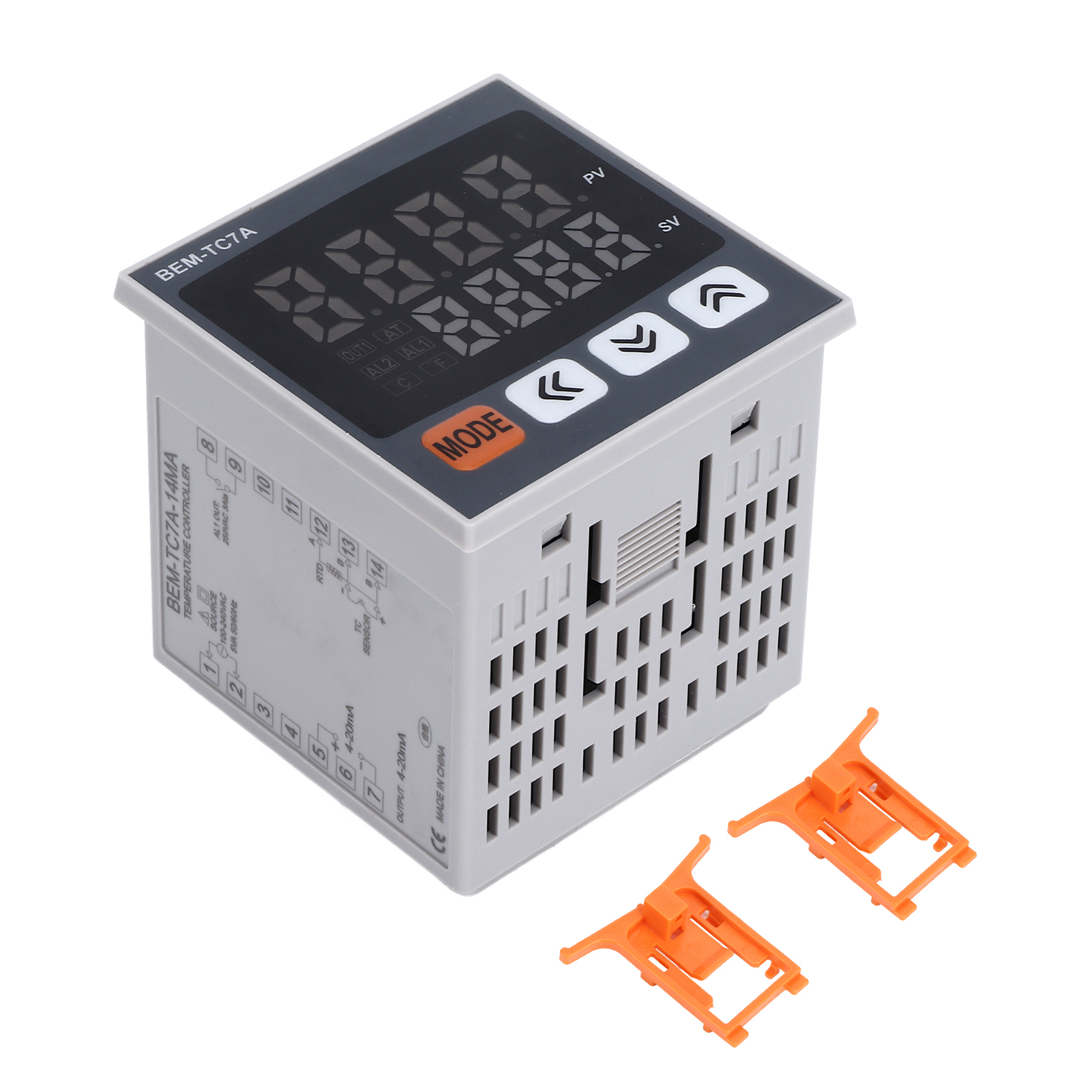 72x72mm Pid-temperaturregler Mit Digitalanzeige, Intelligenter Thermostat, Ac 100-240v