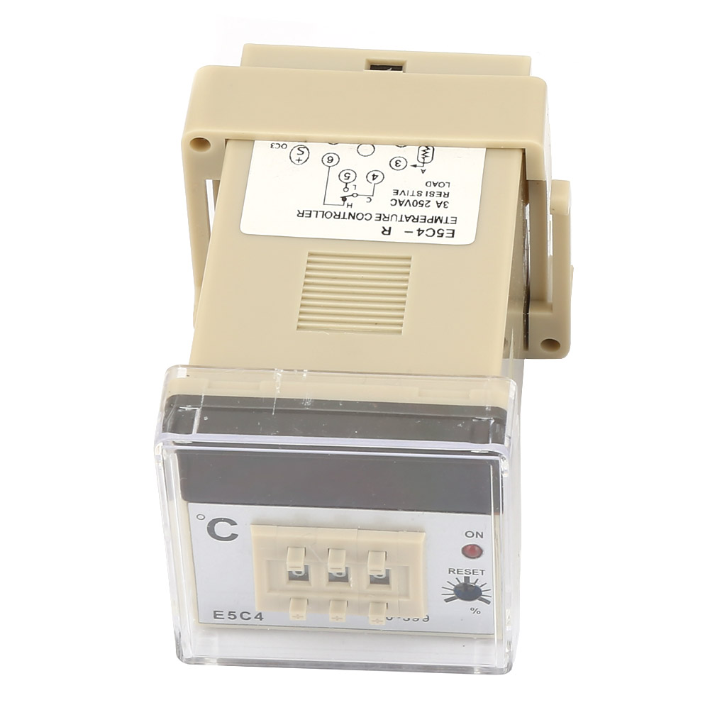Digitalthermostat E5c4-r Mit Thermoelementfühler Typ K, Temperaturregler