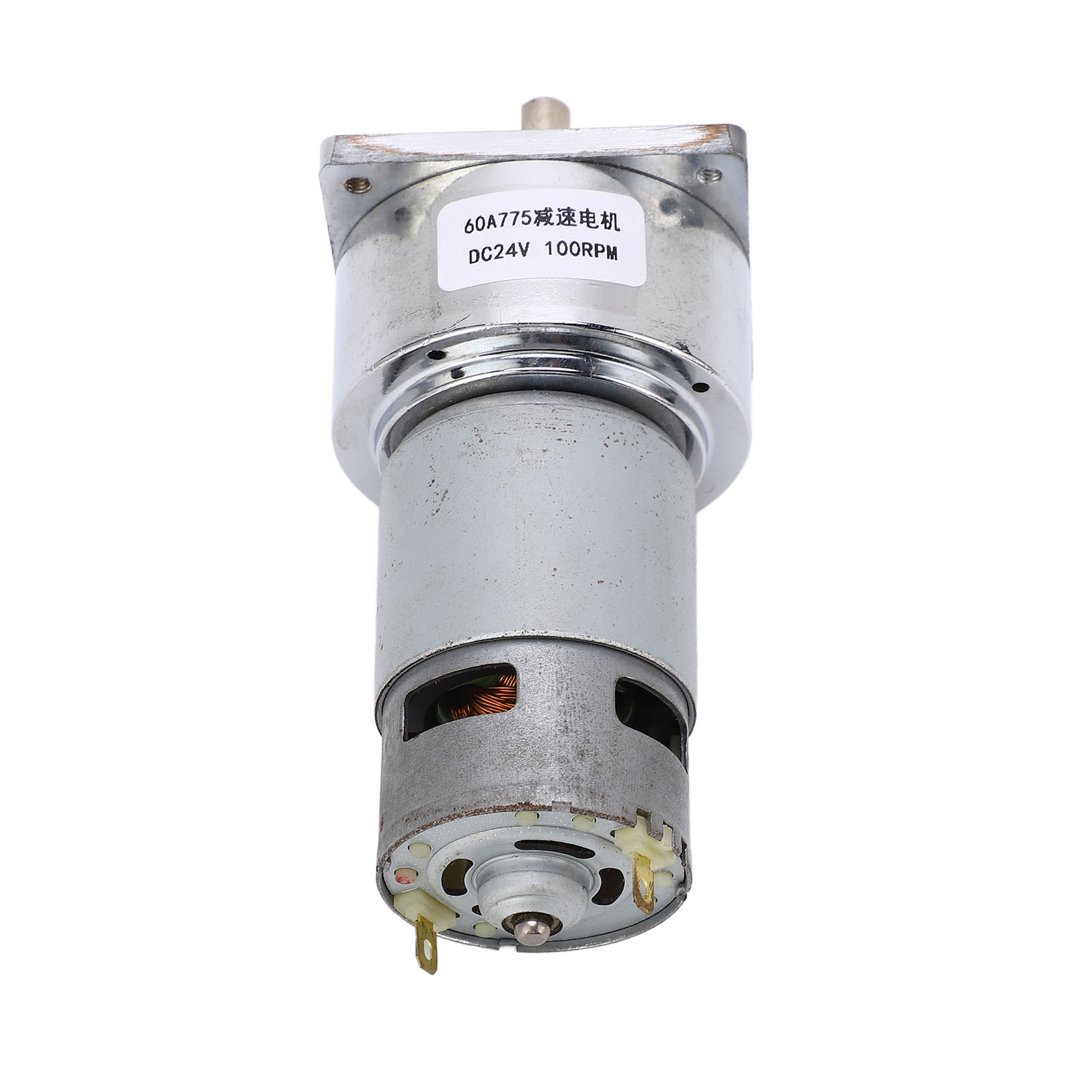 24v 3,8a Gleichstrom-getriebemotor, Selbsthemmendes Reversibles Getriebe, Schneckengetriebe Für Maschinen, 100 U/min, 9,6 Kg·cm