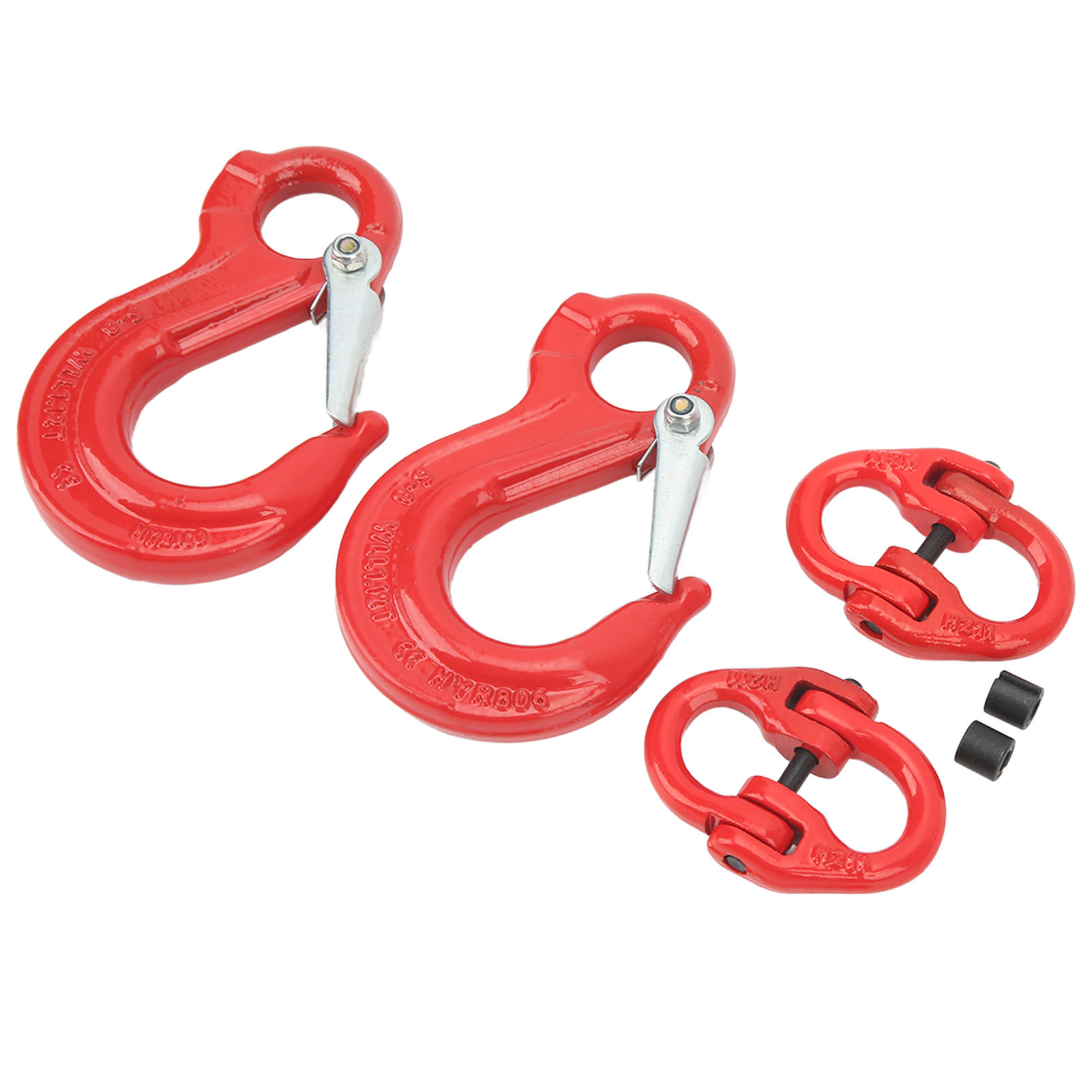 2x Pumpenhaken-ösen-gehängeschlinge, Schwerlast 1,12 T, Hebe-beta-lock-kette, Abschleppverbinder