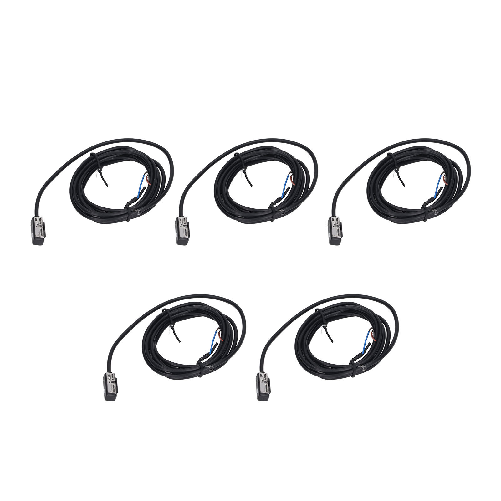 5-teiliger Magnetschalter, 100 Ma 2-draht-türsensor Aus Abs, Normalerweise Offen, Ac/dc 5–240 V, Industrietauglich
