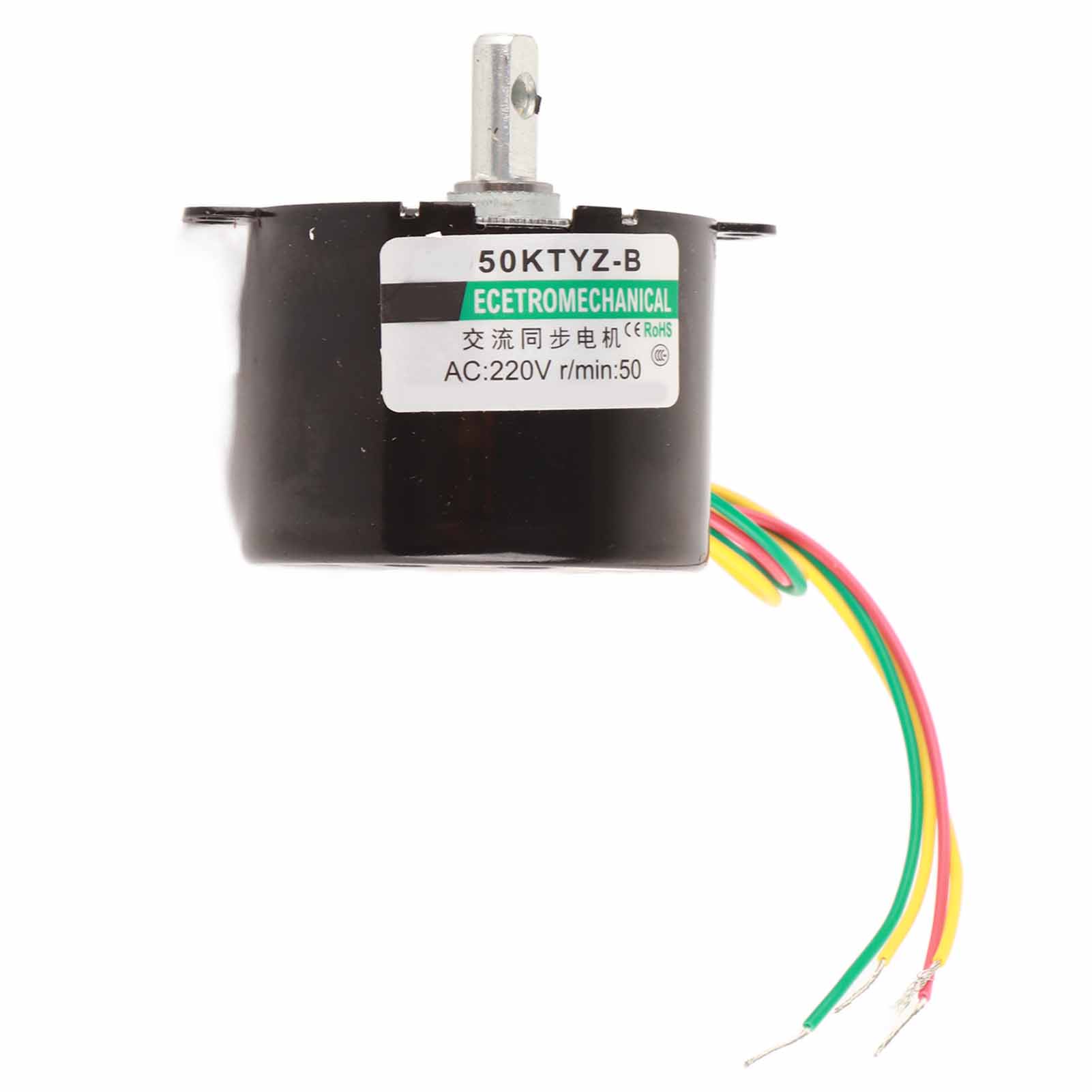 220-v-wechselstrom-synchronmotor, Hohes Drehmoment, Niedrige Drehzahl, 50 U/min, Rechts-/linkslauf, 1 Stück