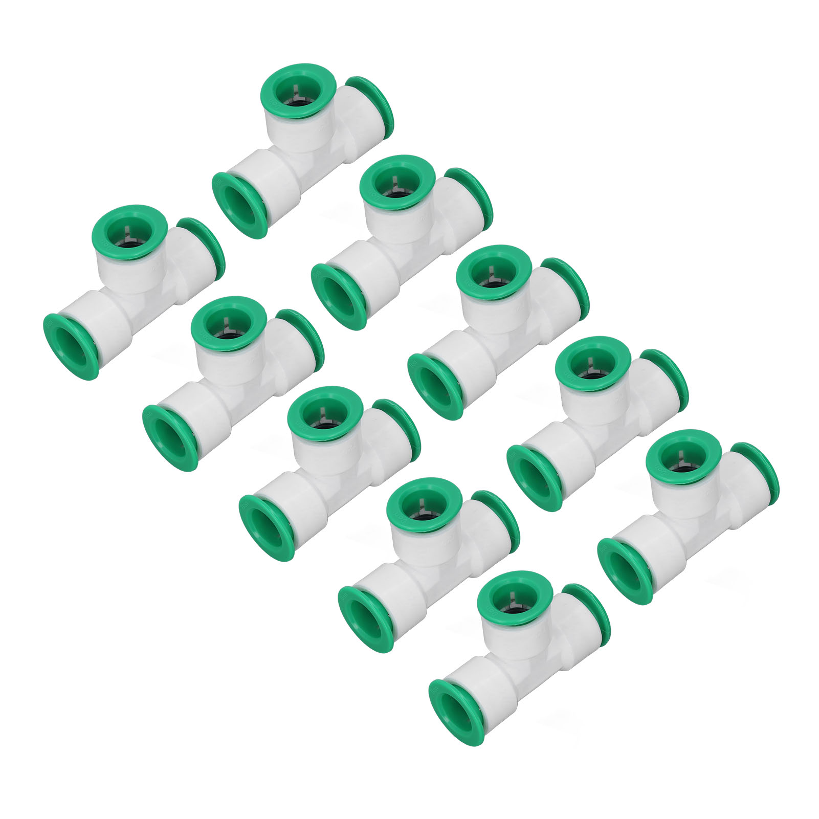 3-wege-t-verbinder-schnellkupplung Für 20-mm-/0,8-zoll-bewässerungsschläuche, 10er-packung