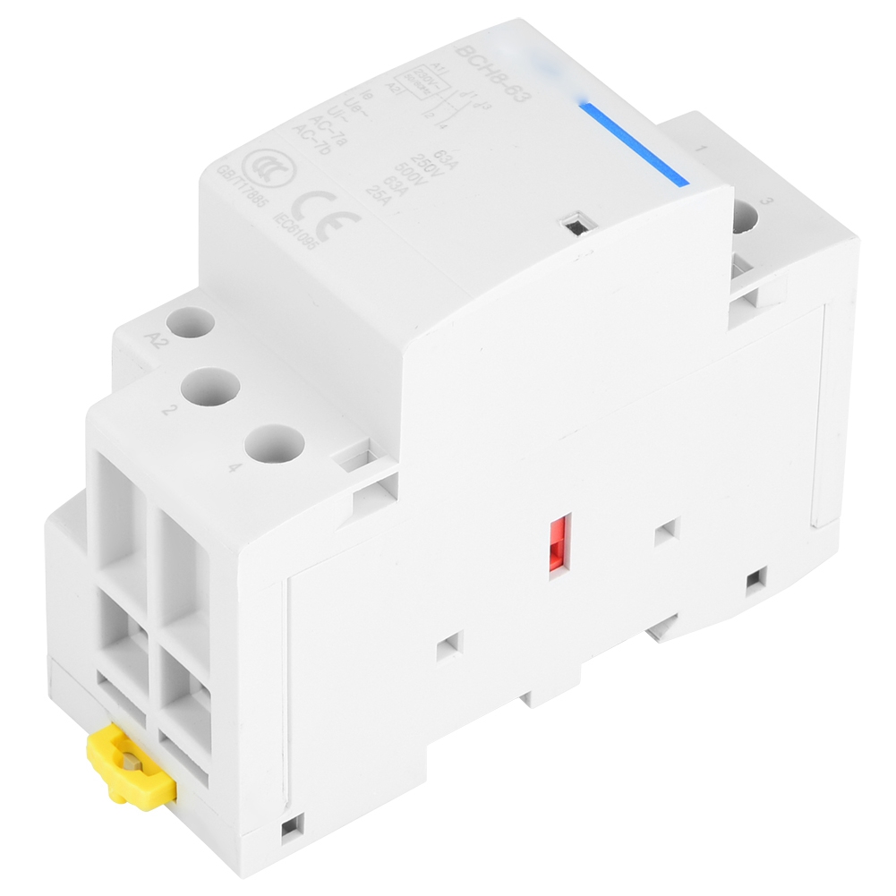 Modulares Wechselstrom-schütz 63a 2p 230v Din-schiene 2no Industrieschalter