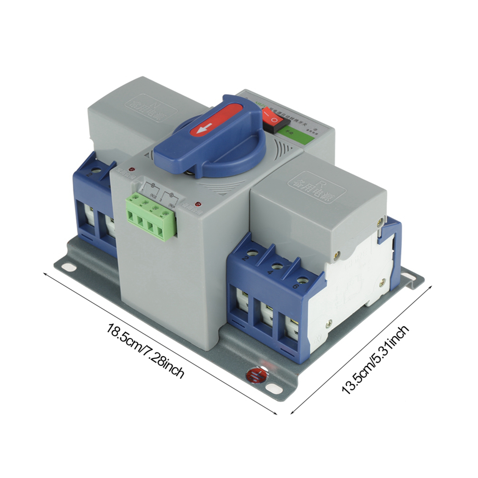 400v 63a 3p Automatischer Umschalter Mit Dualer Stromversorgung Und Intelligentem Schutzschalter