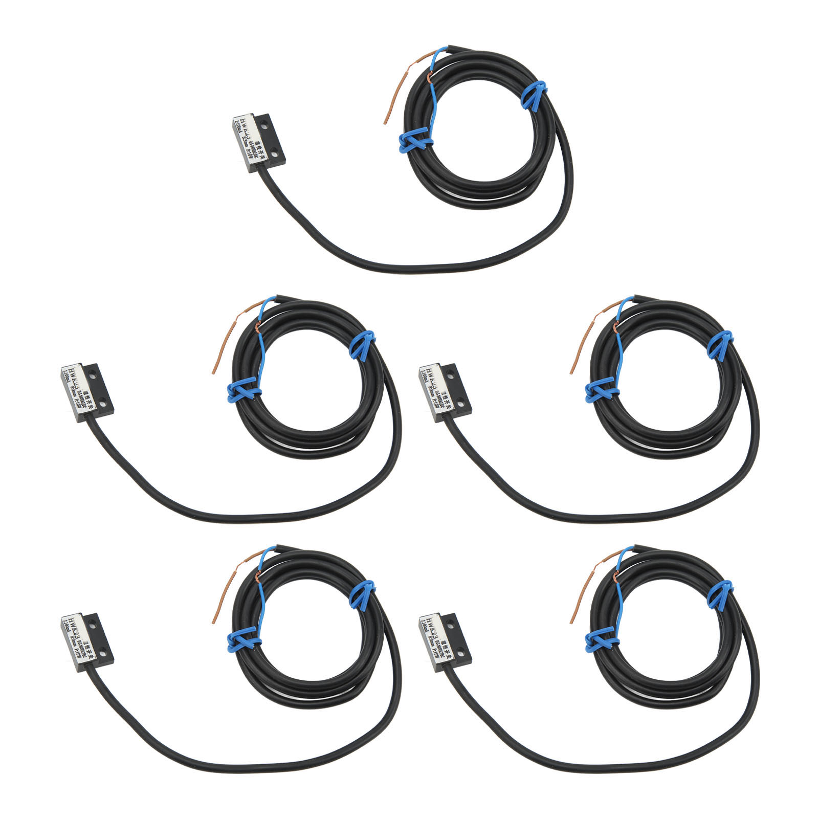 Packung Mit 5 Magnetischen Näherungssensoren, Ac/dc 5–240 V, 100 Ma Detektionsschalterausgang