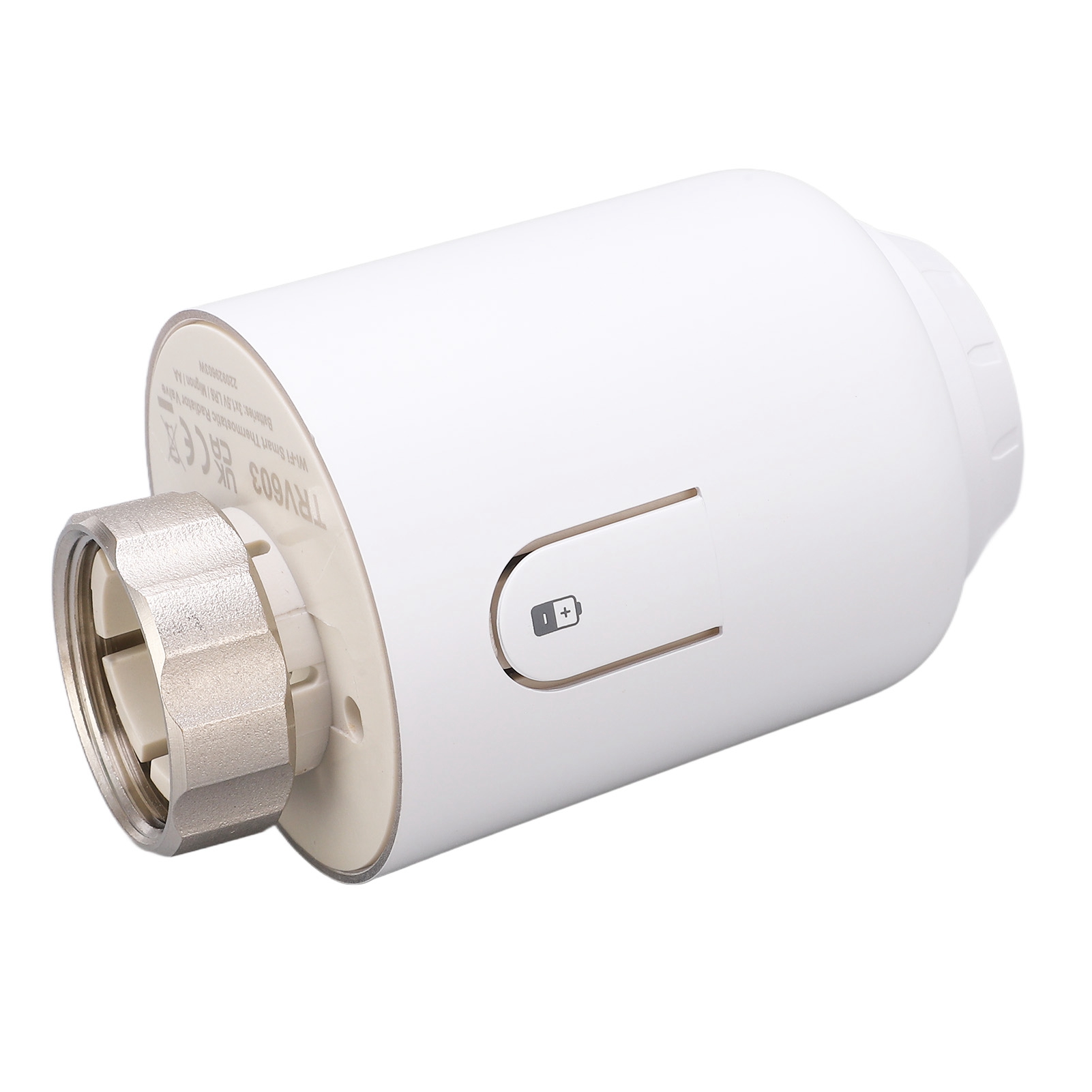 Set Mit 2 Intelligenten Wlan-thermostat-heizkörperventilen Mit Led-anzeige, Drahtlose App-steuerung Für Zentralheizung