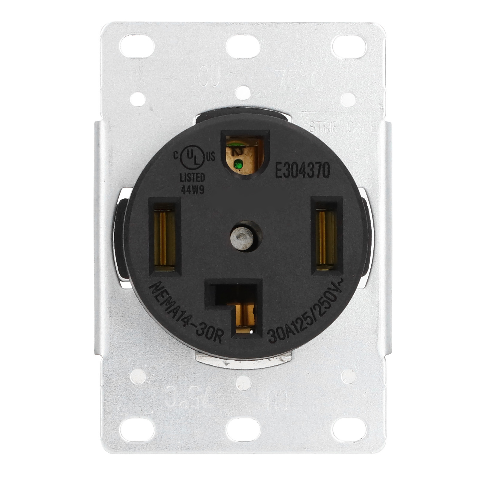 Industrieller 4-poliger Stecker, Elektrischer Anschluss, Us-standard, 30 A, 125 V/250 V